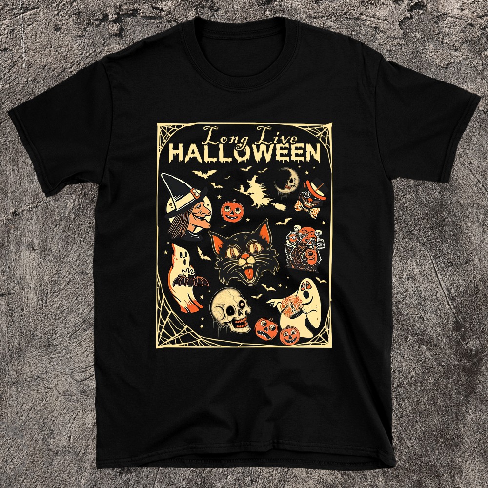 Embrace The Spirit Of Halloween Long Live Halloween T-Shirt