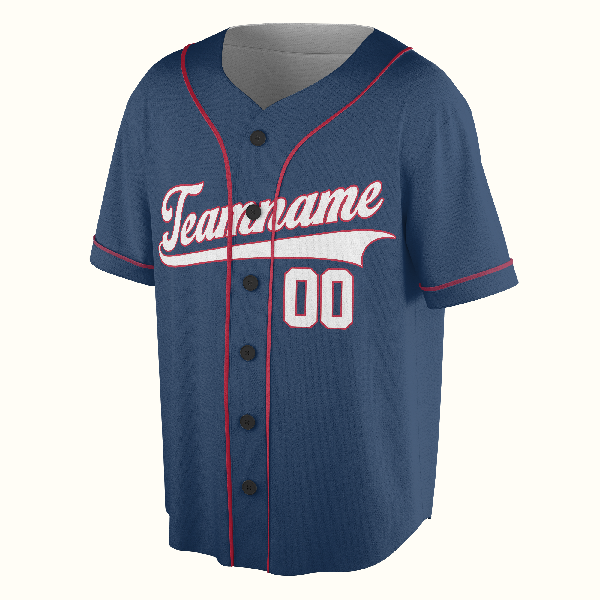 Custom Baseball Jersey With Team Name Number Logo