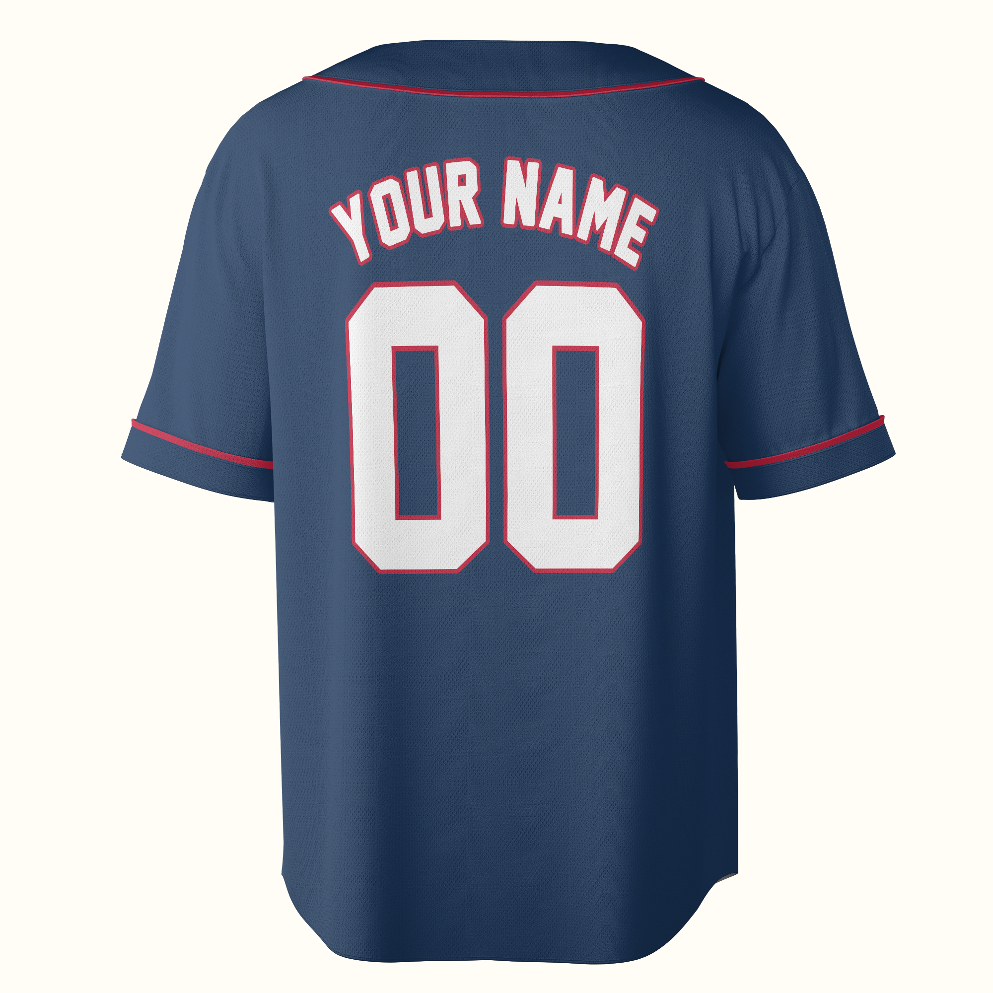 Custom Baseball Jersey With Team Name Number Logo