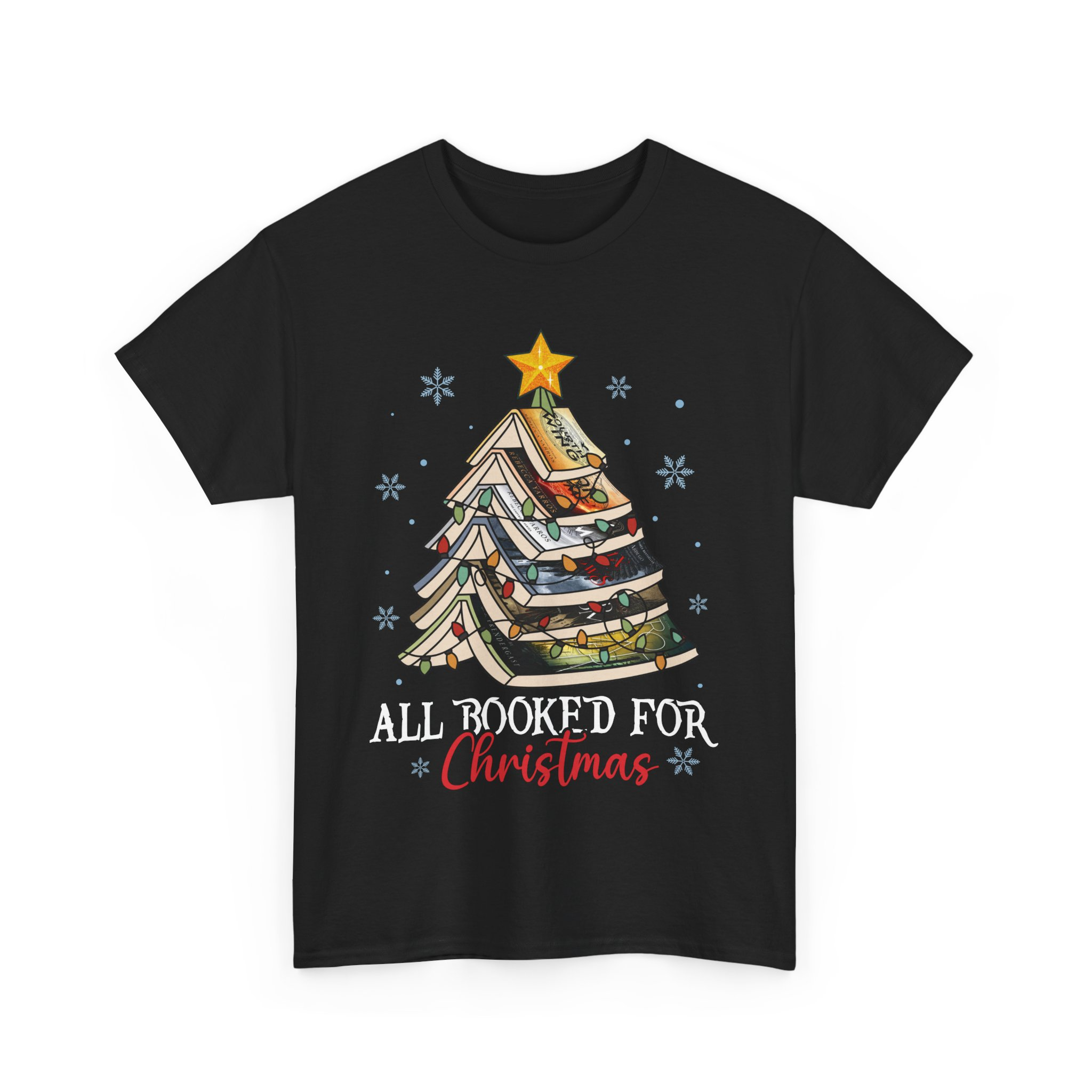 Personalized Favorite Book Christmas Tree T-shirt