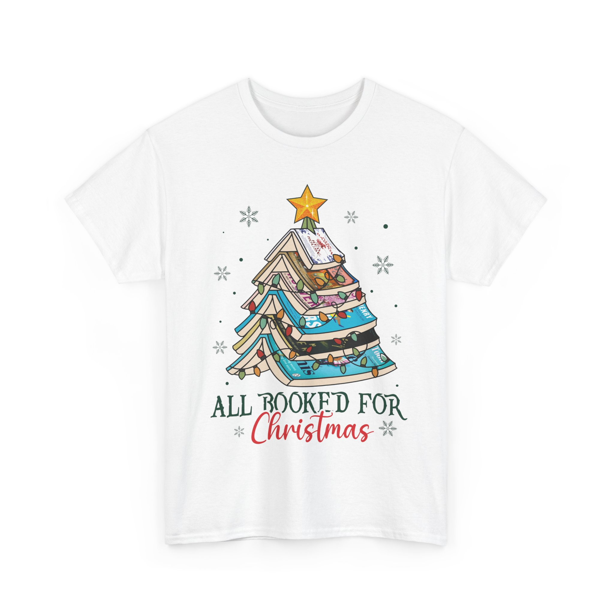 Personalized Favorite Book Christmas Tree T-shirt