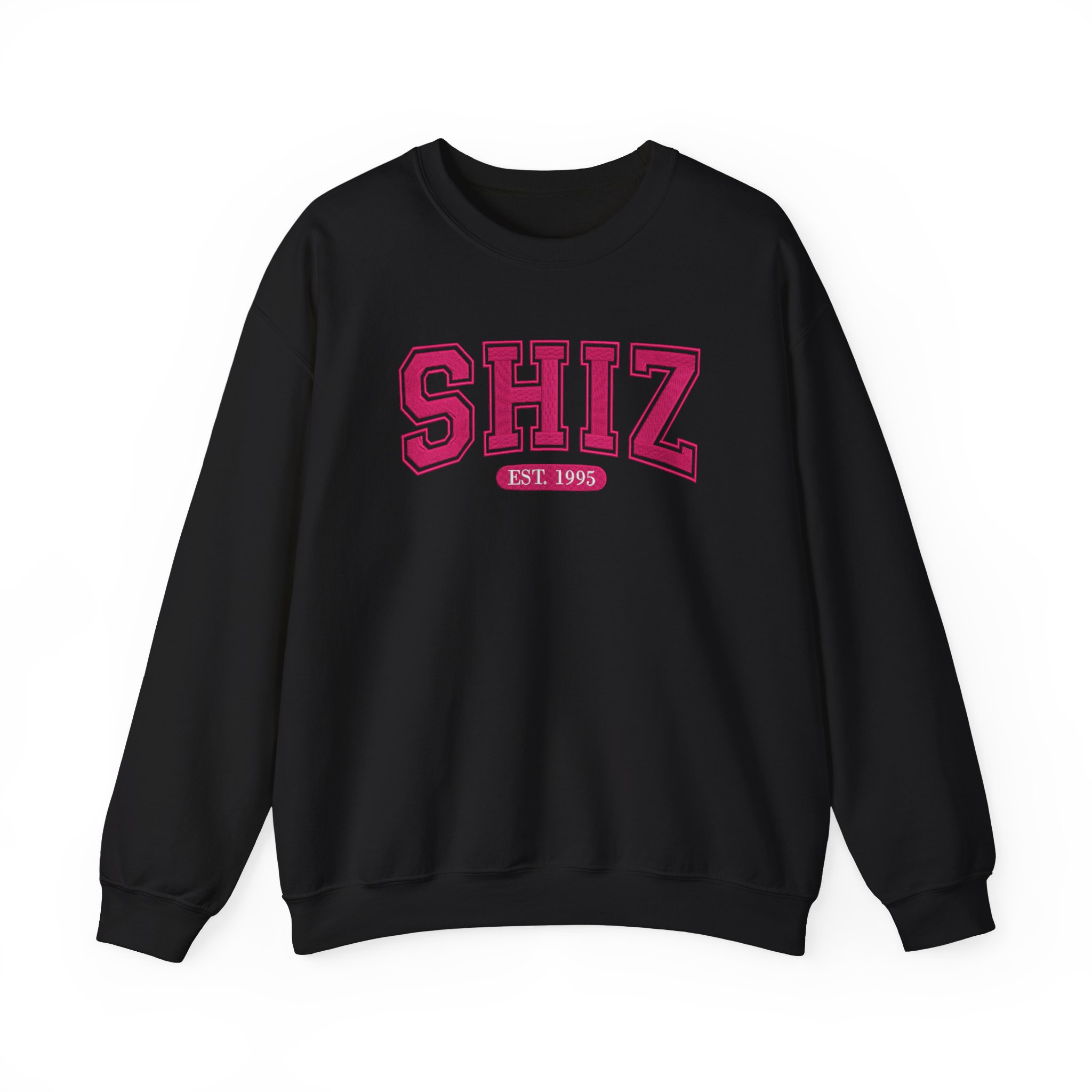 SHIZ Est.1995 Hot Pink Embroidered Sweatshirt