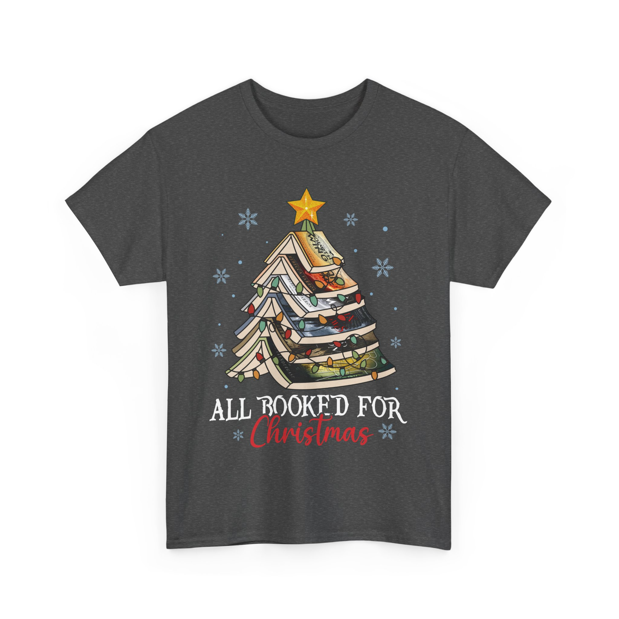 Personalized Favorite Book Christmas Tree T-shirt