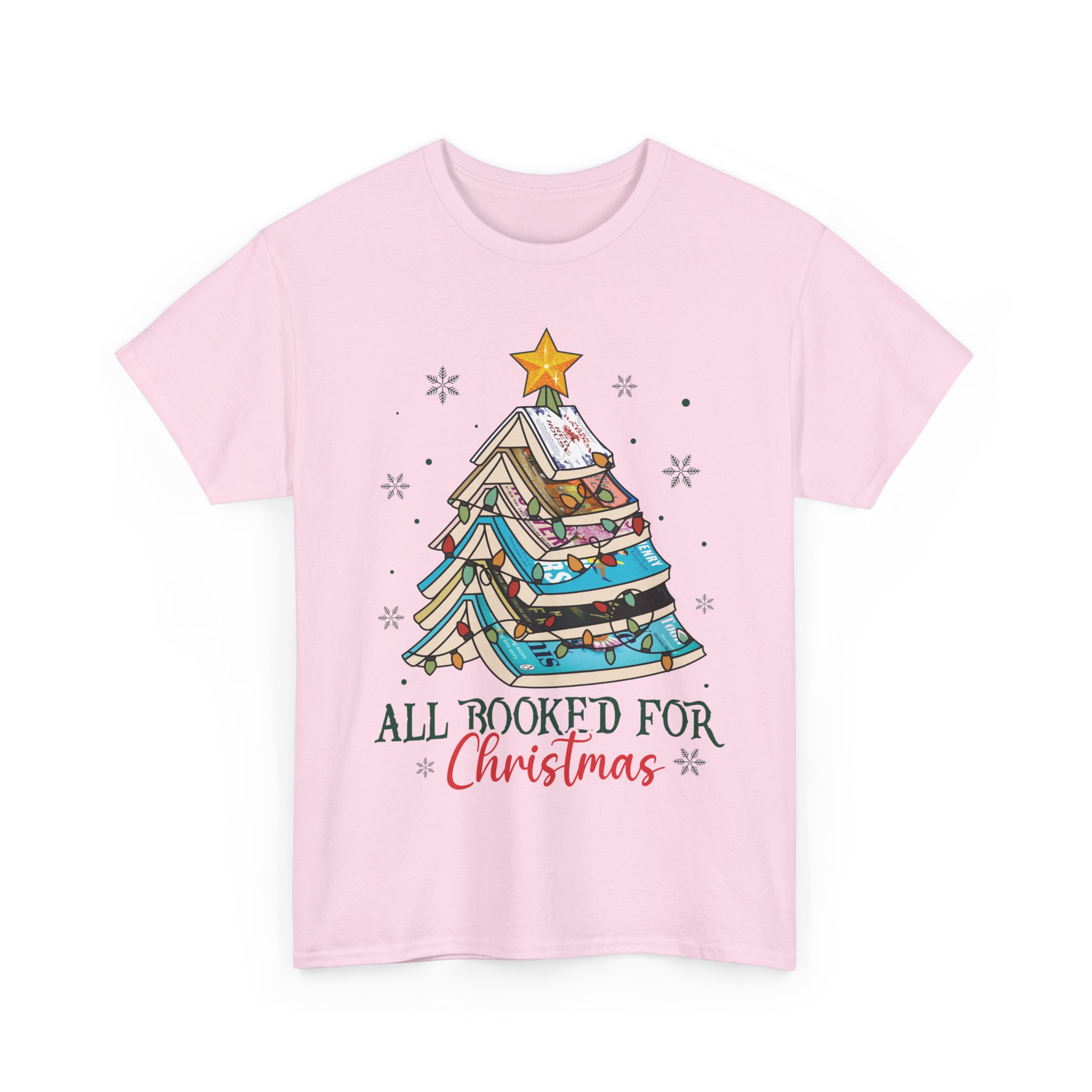 Personalized Favorite Book Christmas Tree T-shirt