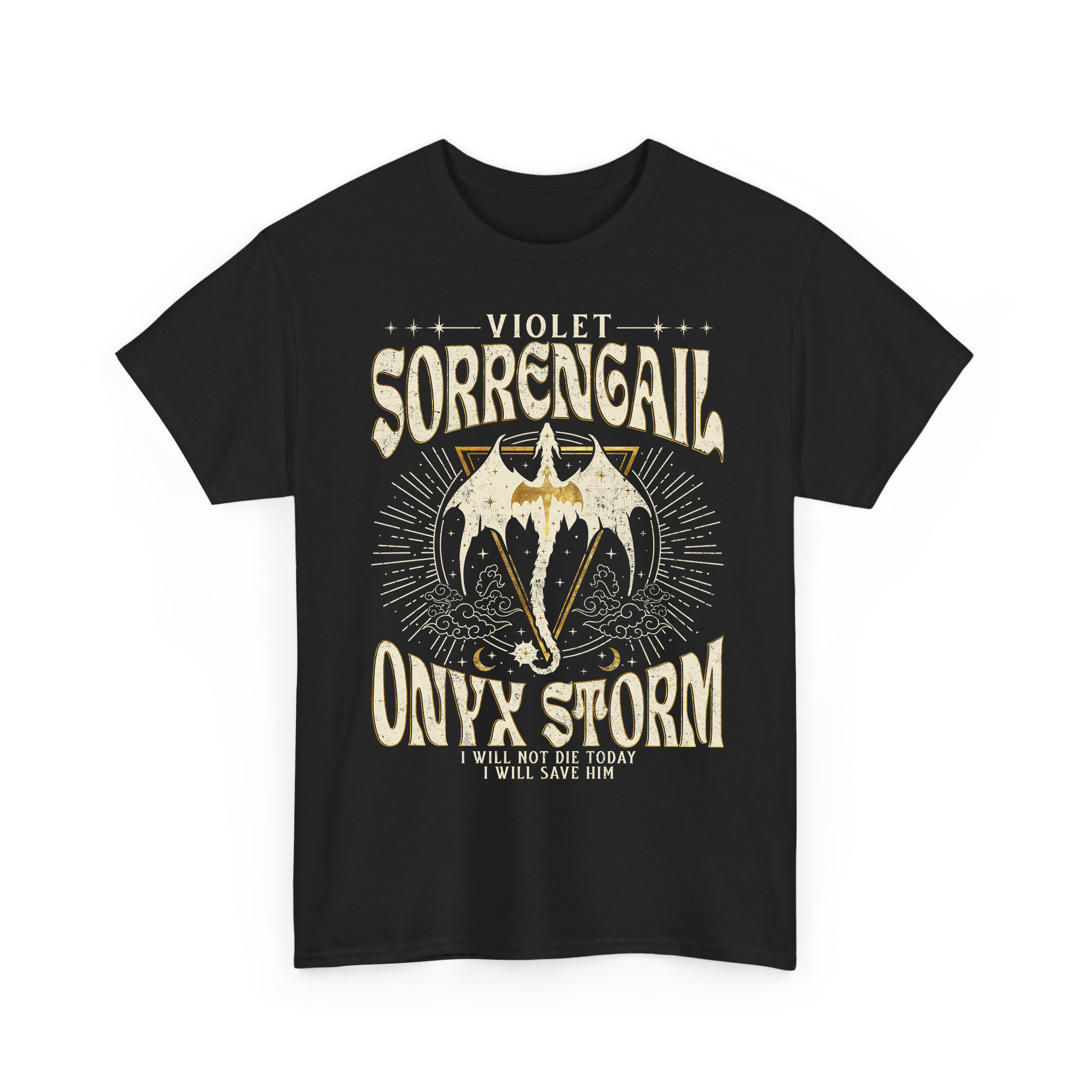 Fantasy Book Onyx Storm Violet Sorrengail T-Shirt