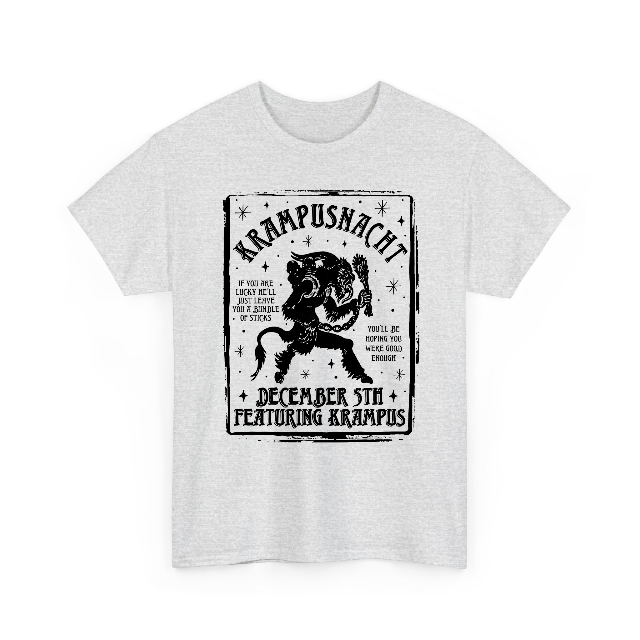 Festive Creepmas Krampusnacht December 5th German Christmas T-shirt