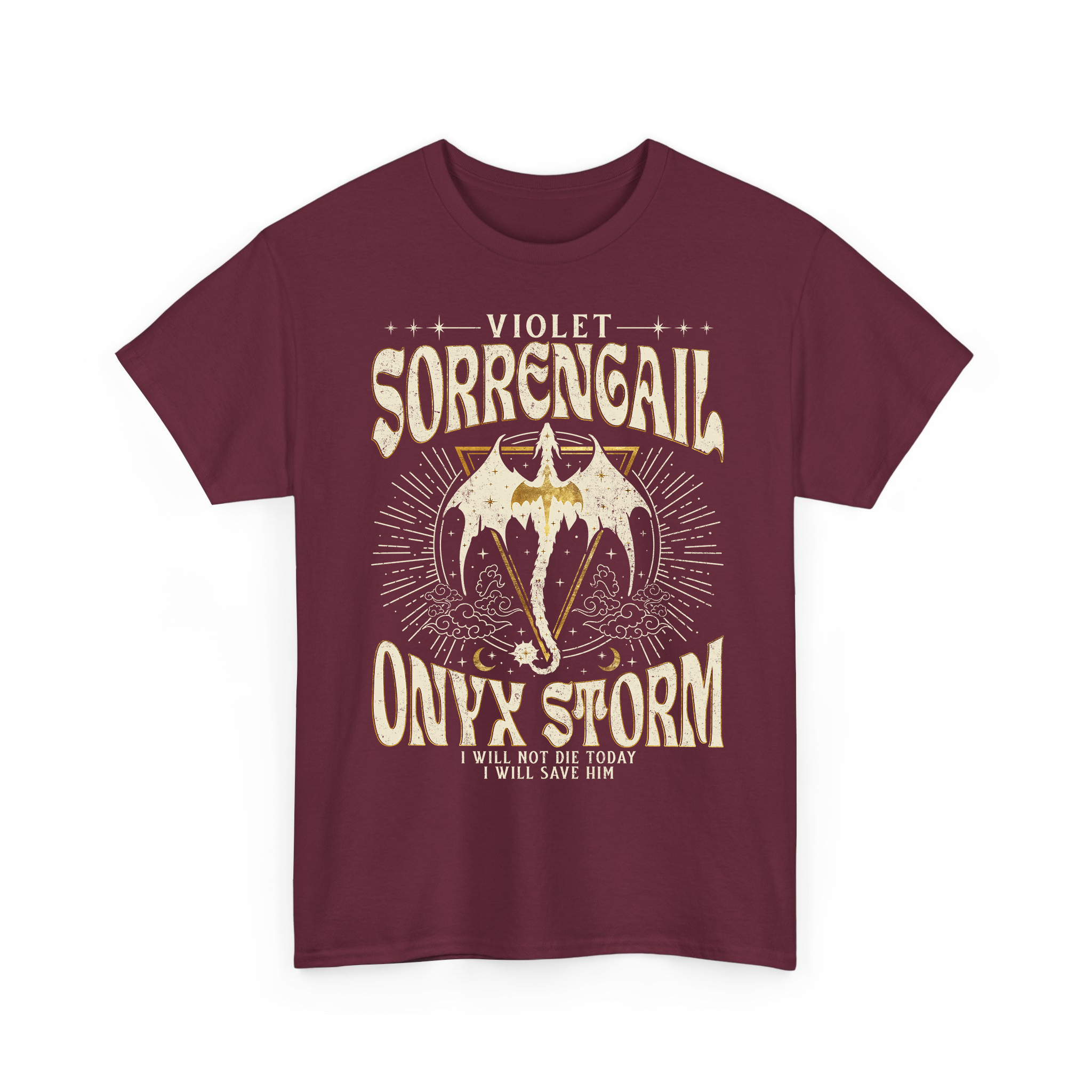 Fantasy Book Onyx Storm Violet Sorrengail T-Shirt