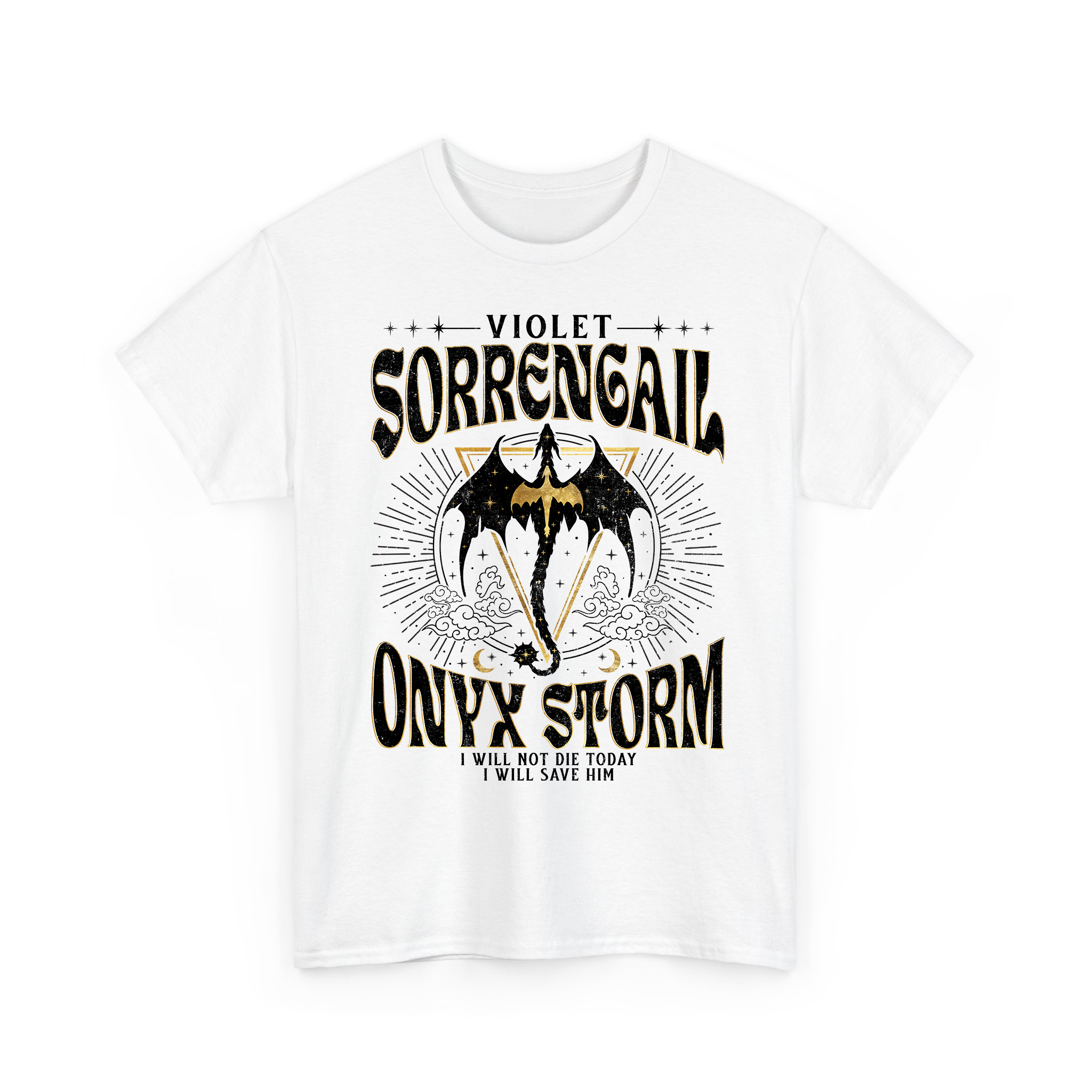 Fantasy Book Onyx Storm Violet Sorrengail T-Shirt