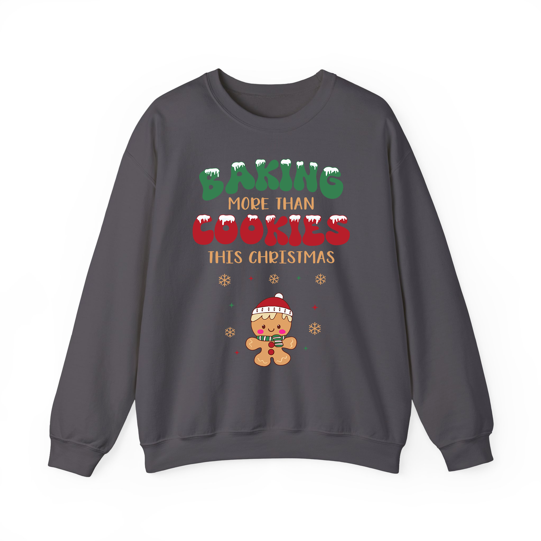 Pregnancy Announcement With Baking More Than Cookies This Christmas Sweatshirt