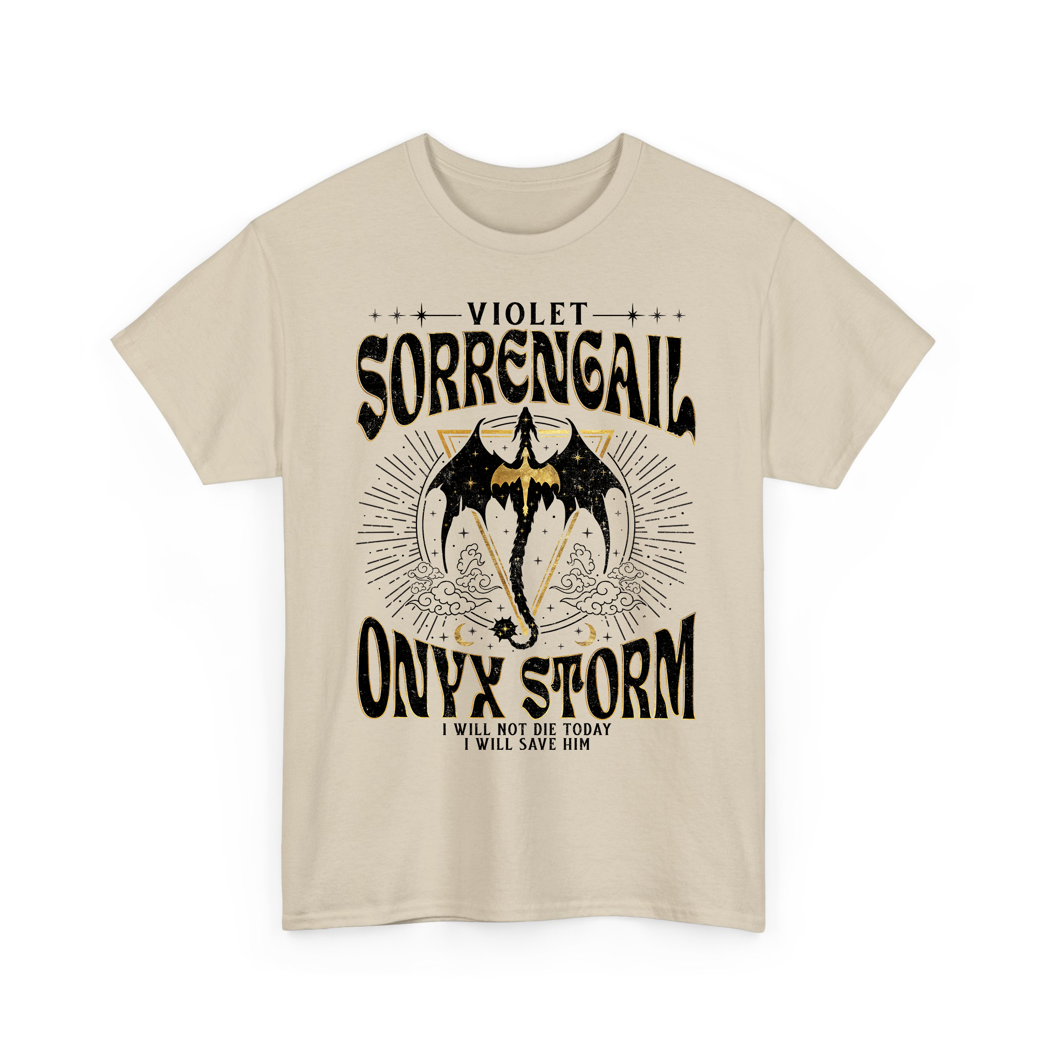 Fantasy Book Onyx Storm Violet Sorrengail T-Shirt