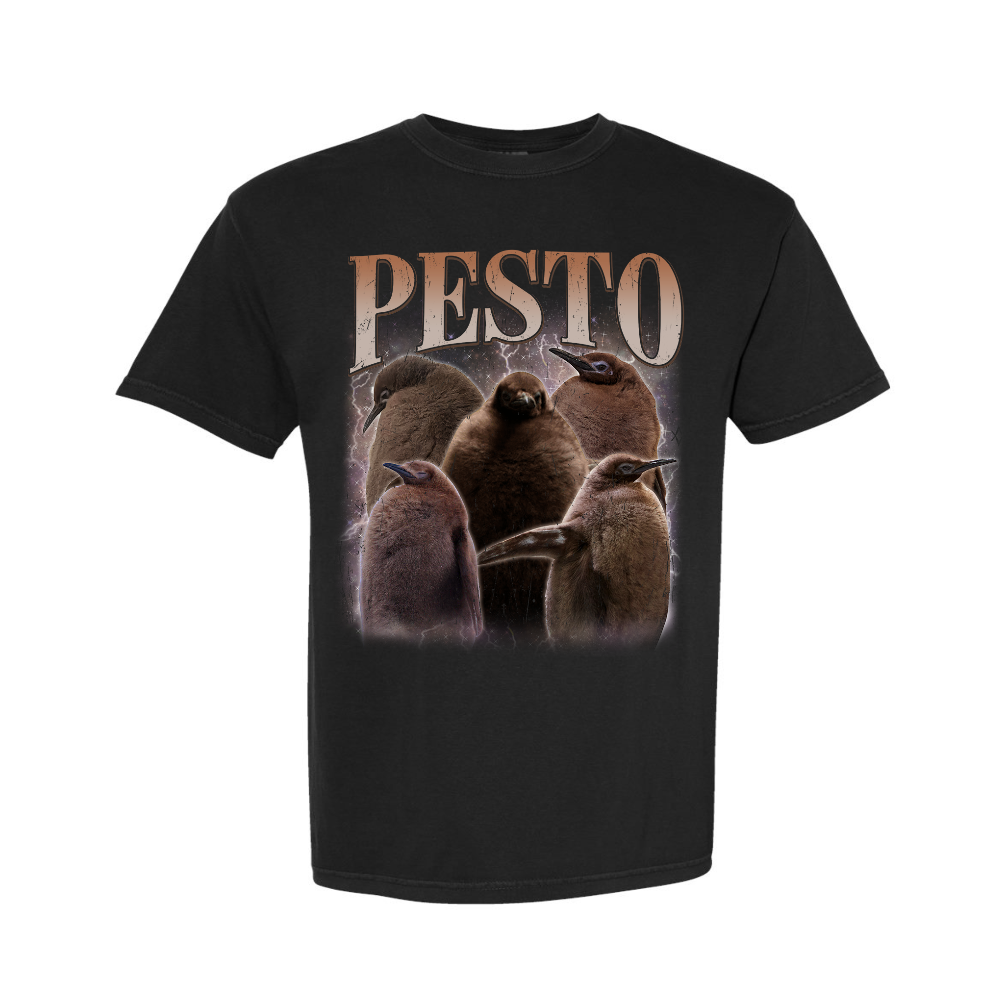 Pesto The Baby Penguin Bootleg Retro Comfort Color T-shirt