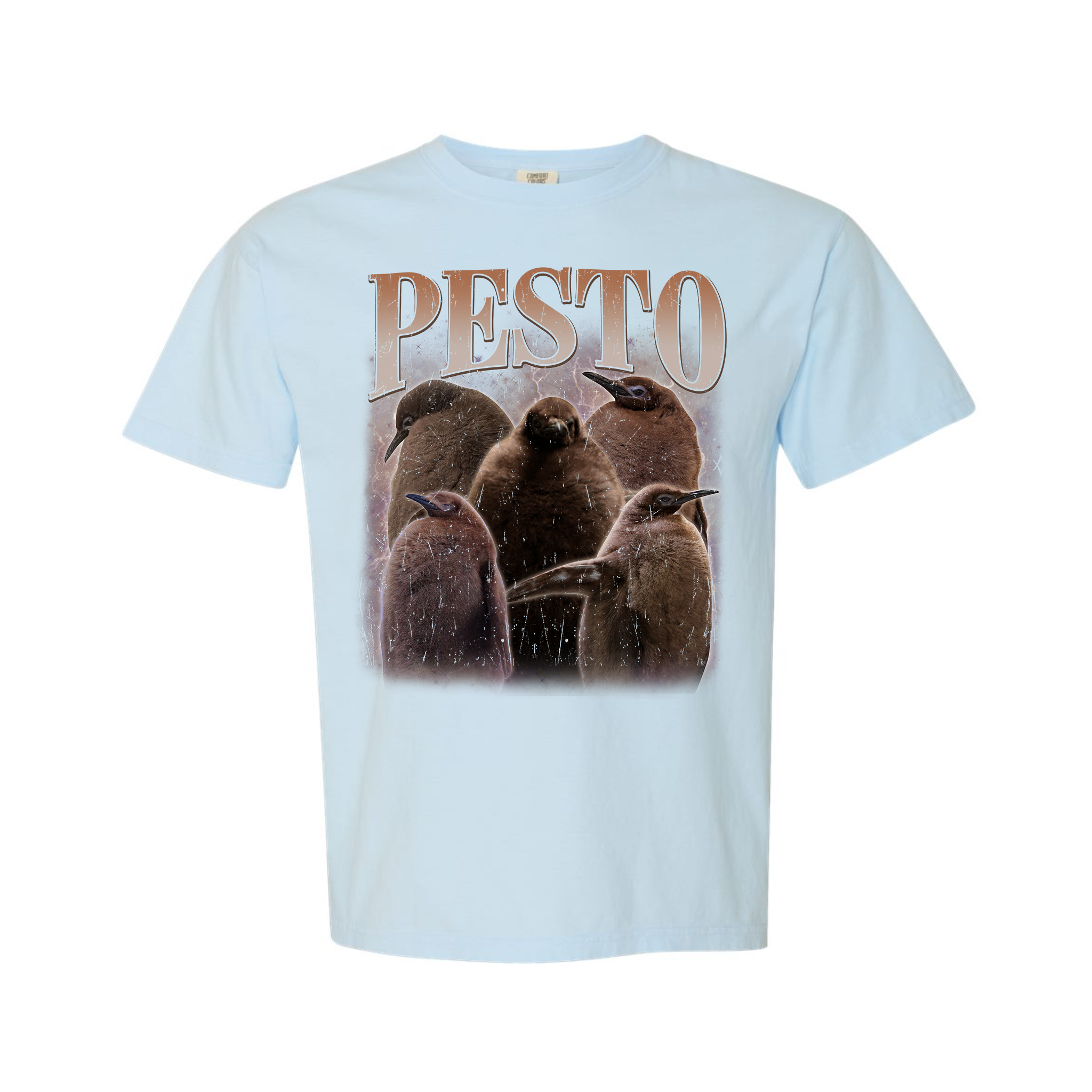 Pesto The Baby Penguin Bootleg Retro Comfort Color T-shirt