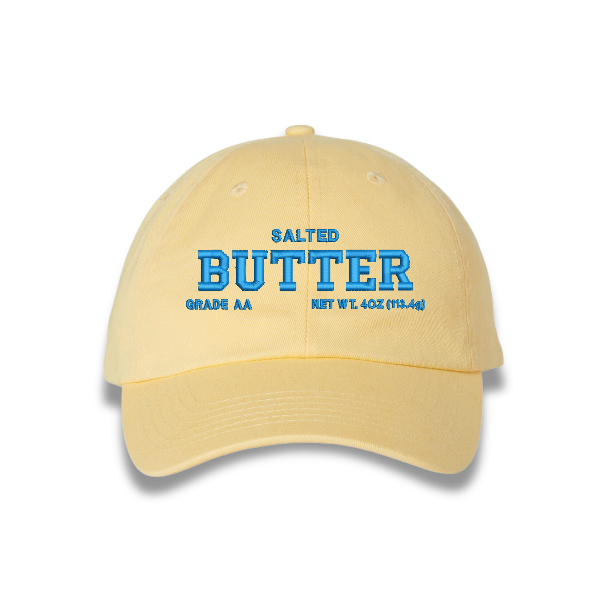 Salted BUTTER Embroidered Hat, Funny Gift for Bakers