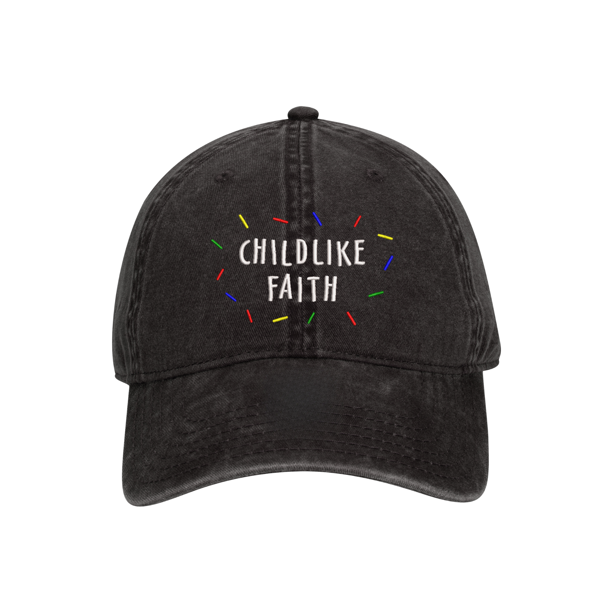 Chidlike Faith Bible Embroidered Hat, Christian Apparel