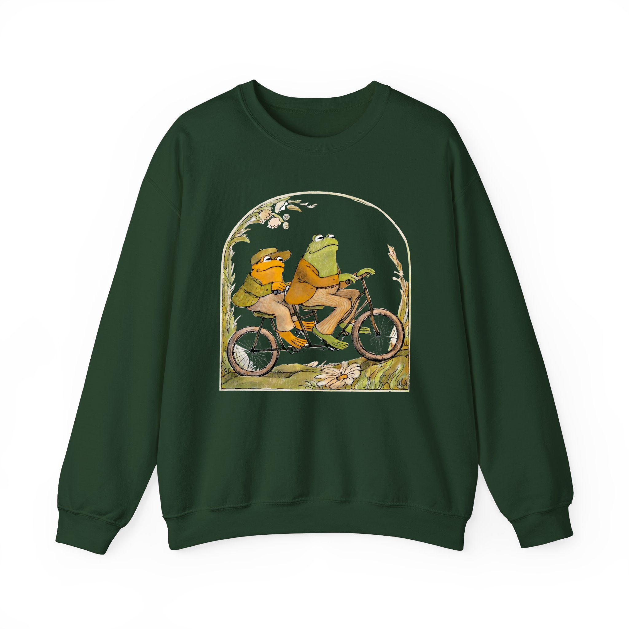 Frog And Toad Classic Book Sweatshirt, Cottagecore Aesthetic Shirt For Book Lover