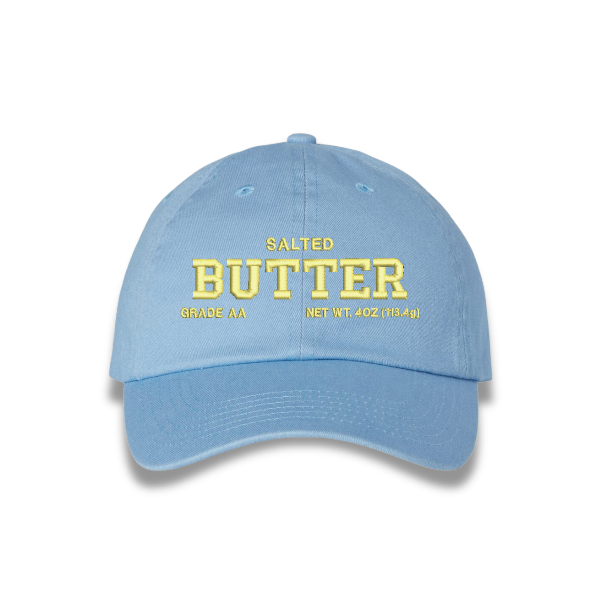 Salted BUTTER Embroidered Hat, Funny Gift for Bakers