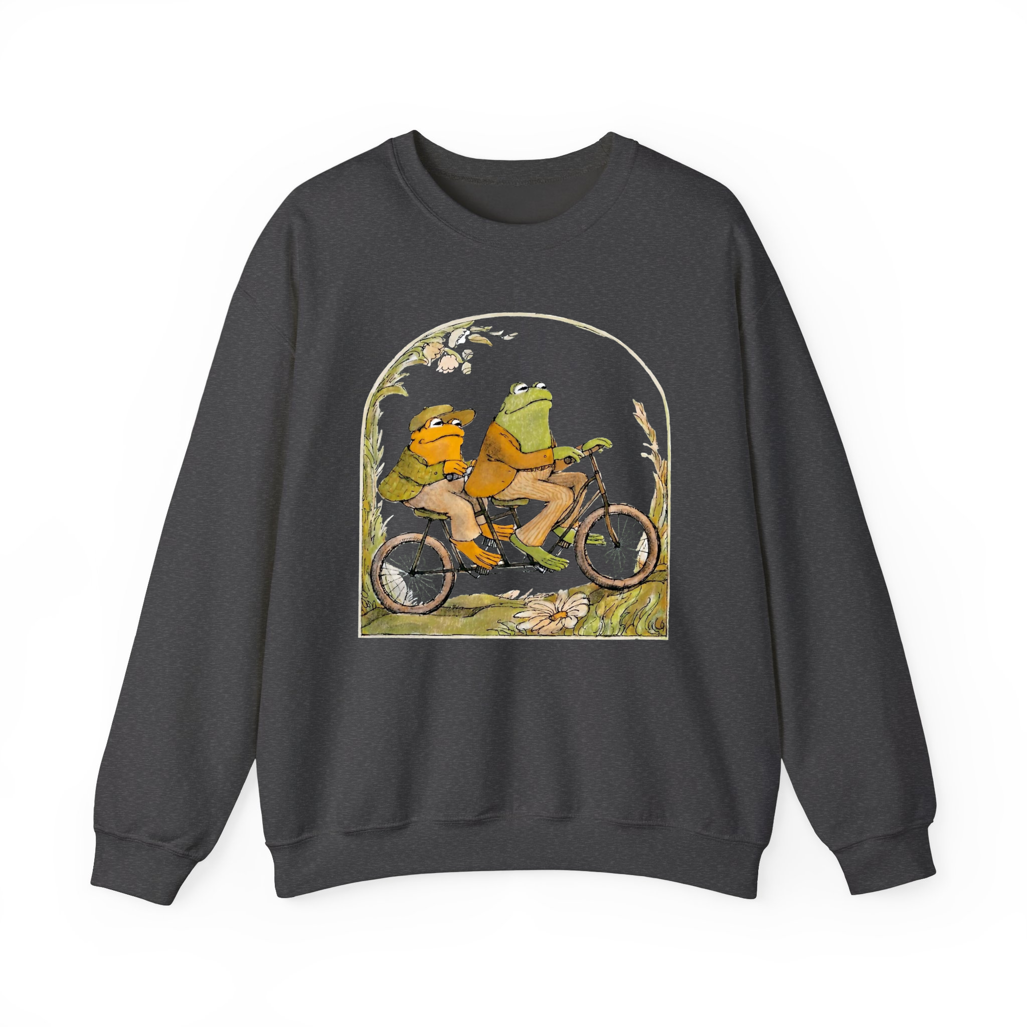 Frog And Toad Classic Book Sweatshirt, Cottagecore Aesthetic Shirt For Book Lover