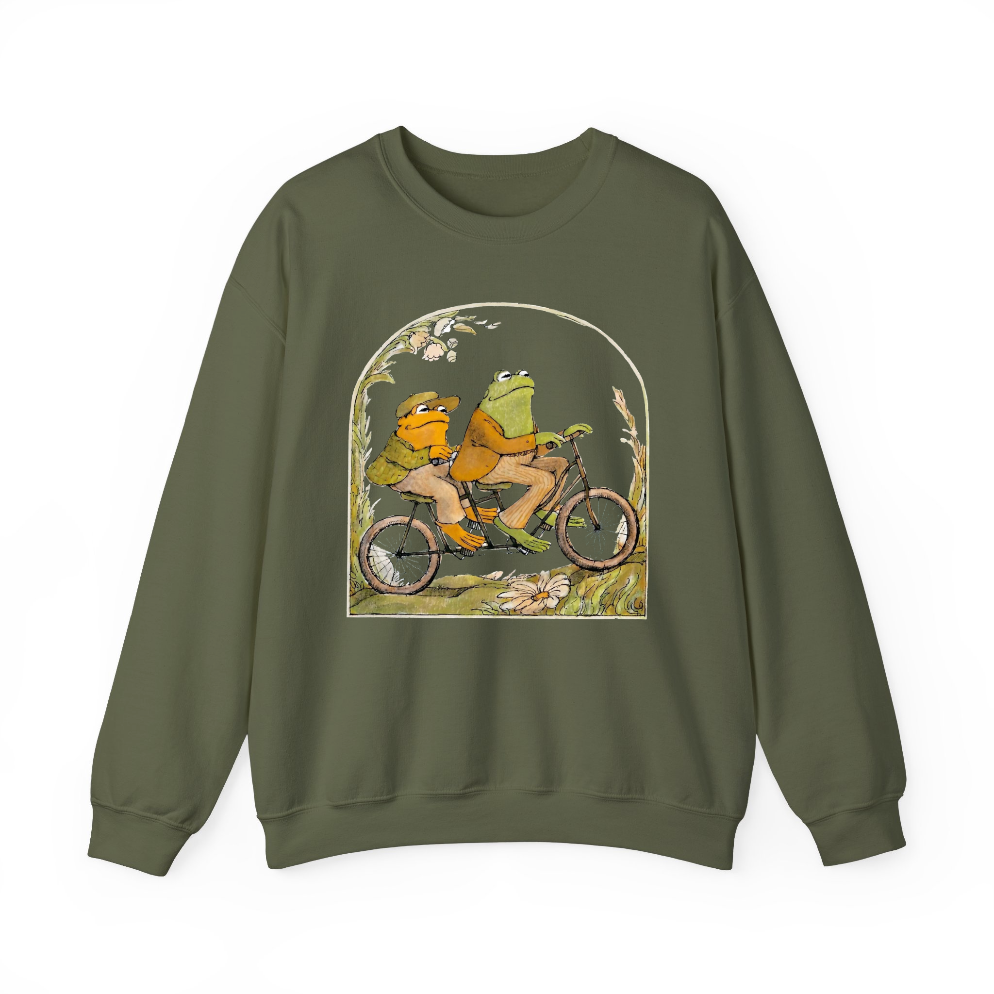 Frog And Toad Classic Book Sweatshirt, Cottagecore Aesthetic Shirt For Book Lover