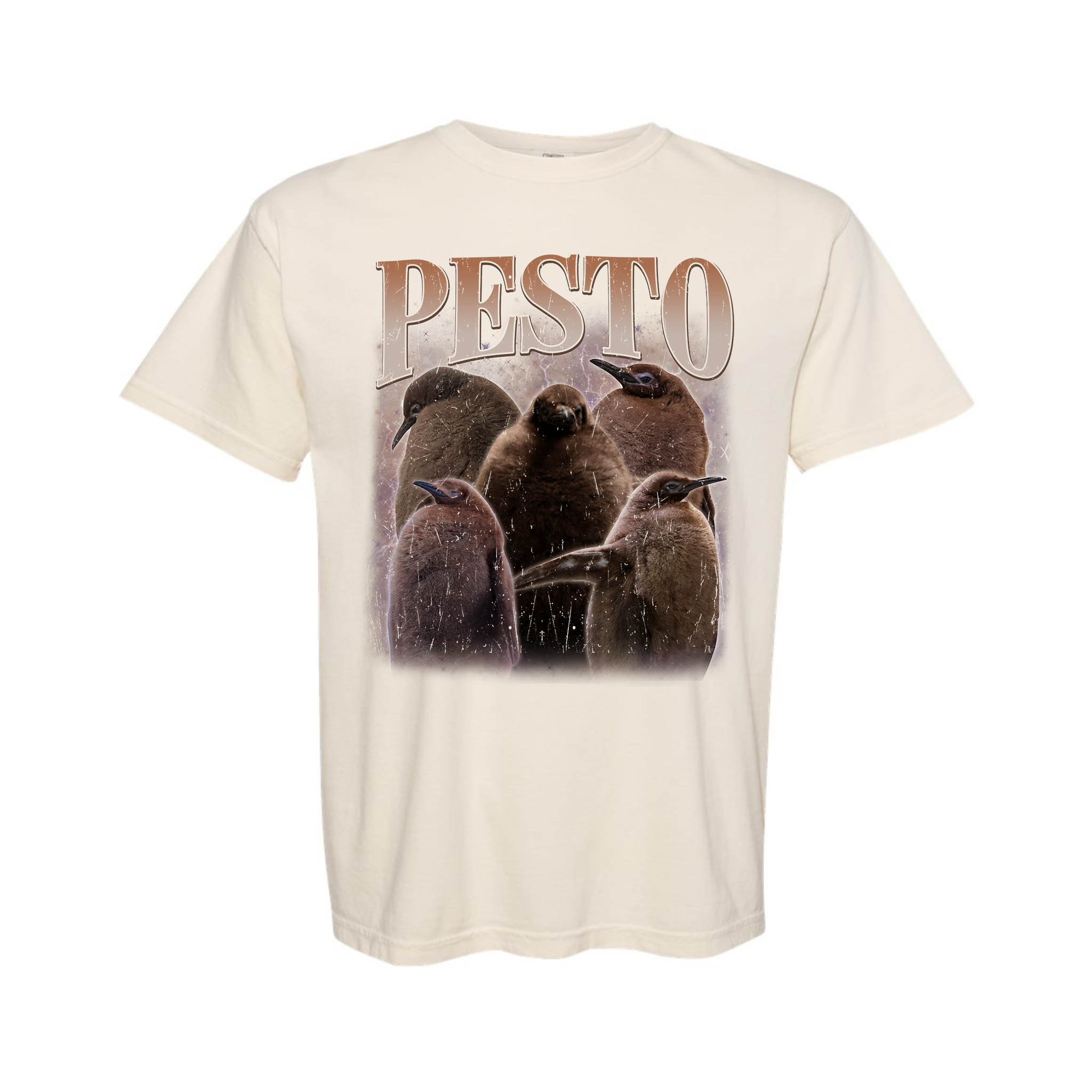 Pesto The Baby Penguin Bootleg Retro Comfort Color T-shirt