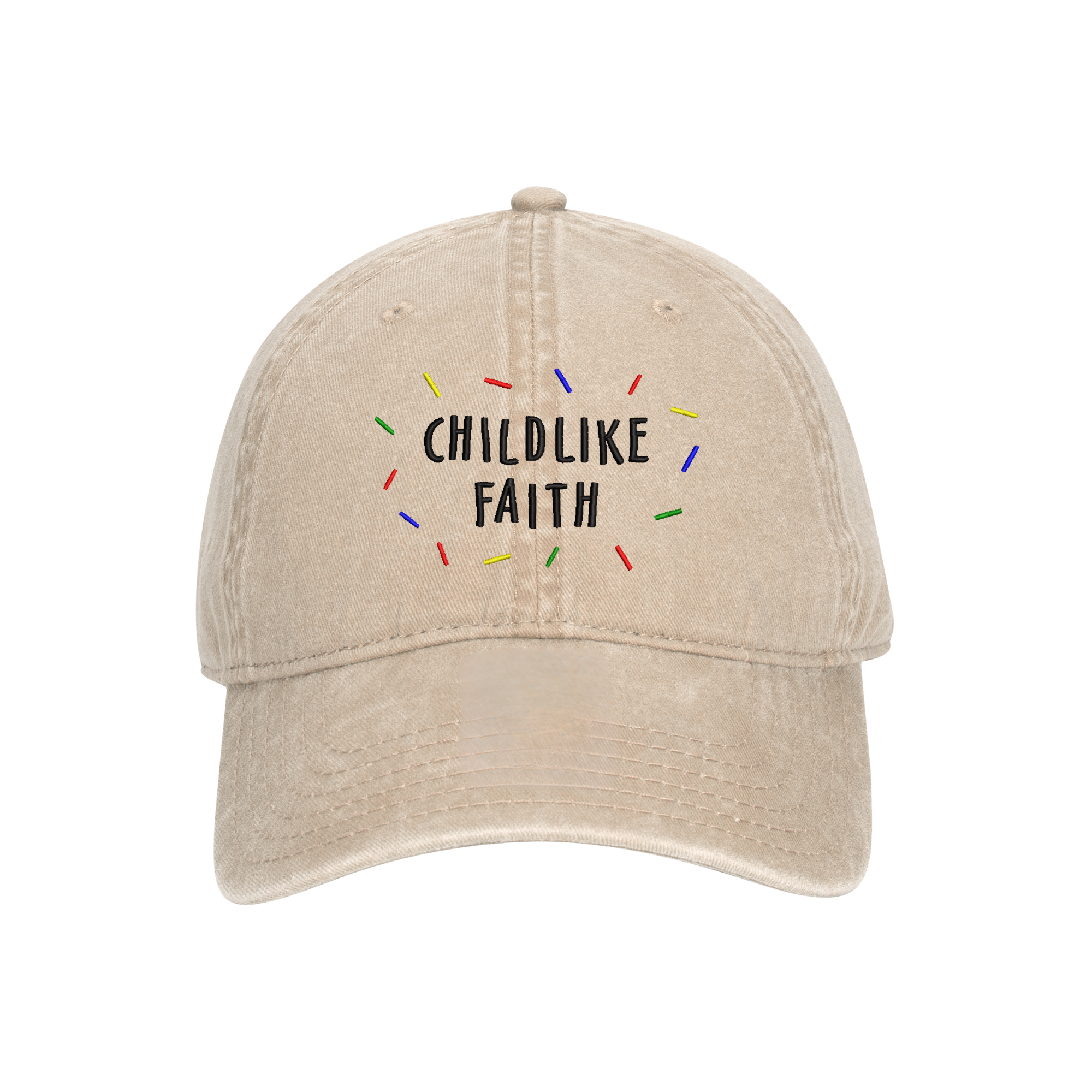 Chidlike Faith Bible Embroidered Hat, Christian Apparel