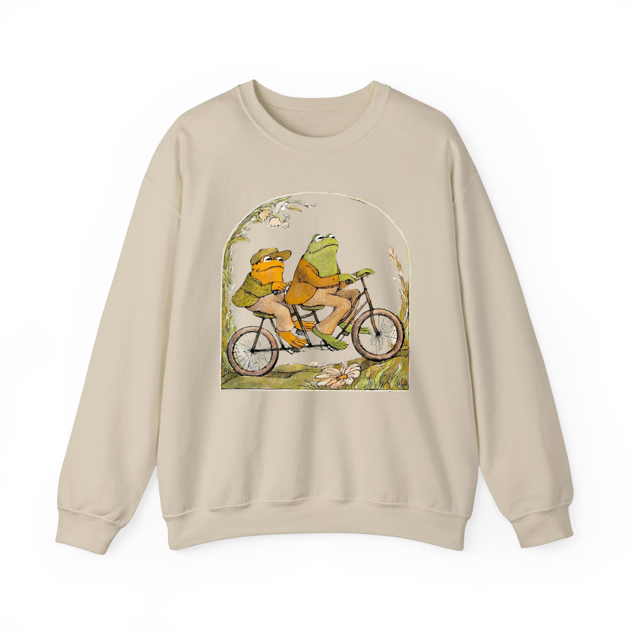 Frog And Toad Classic Book Sweatshirt, Cottagecore Aesthetic Shirt For Book Lover