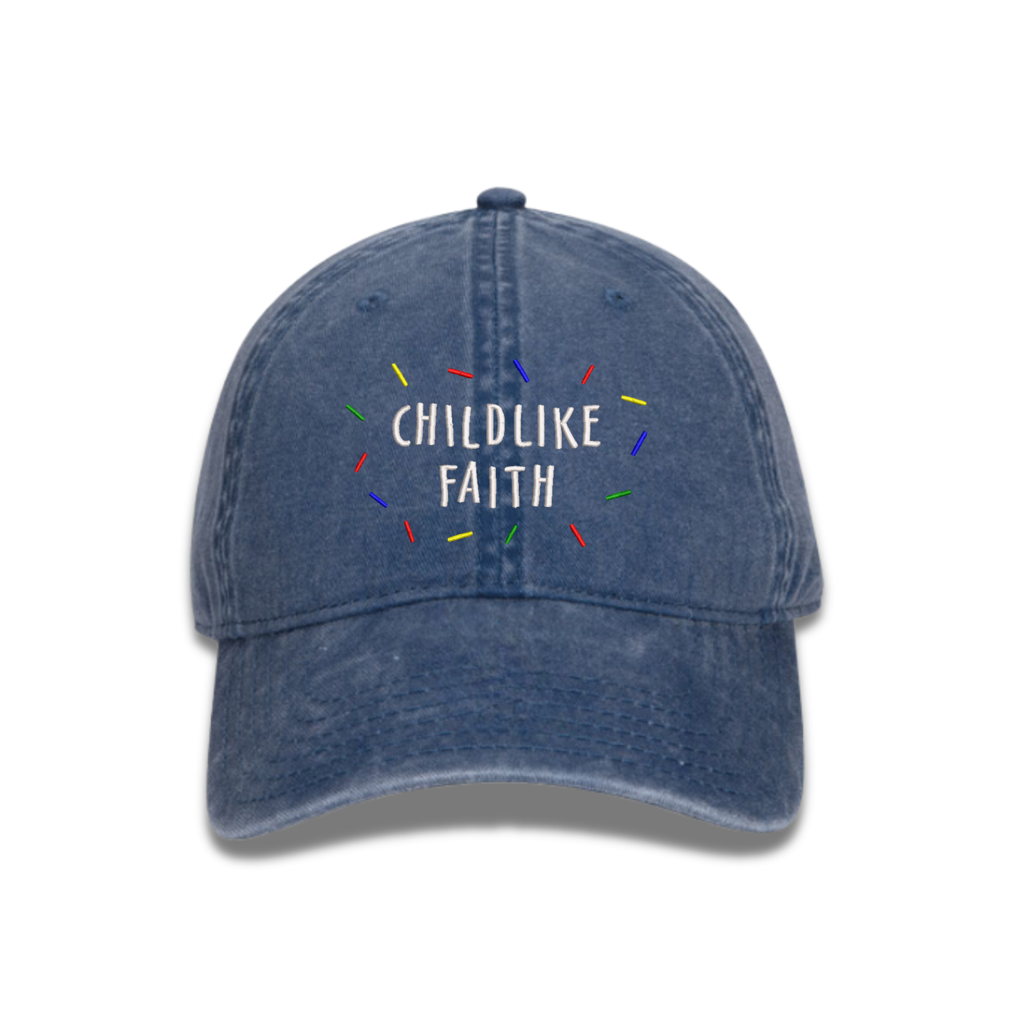 Chidlike Faith Bible Embroidered Hat, Christian Apparel