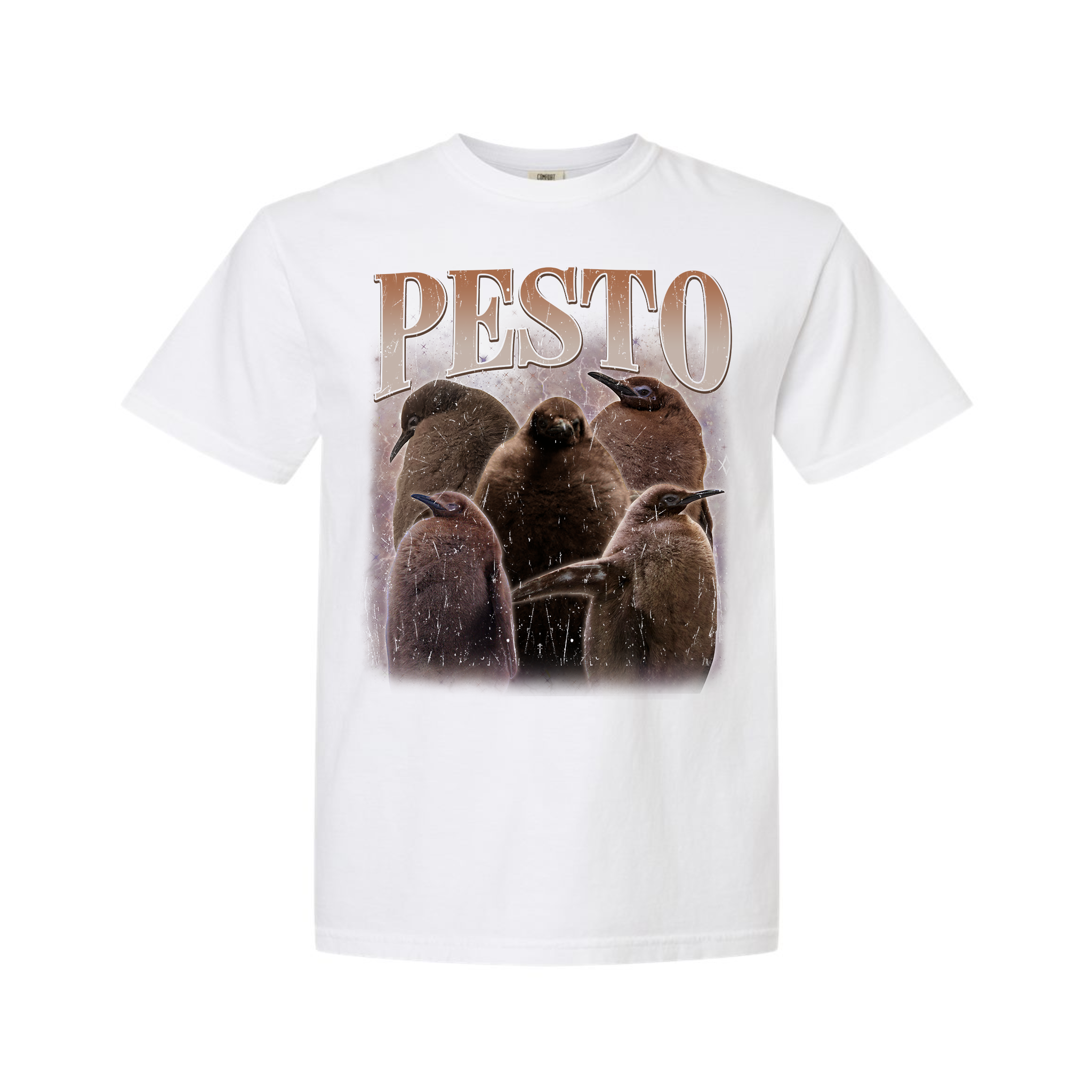 Pesto The Baby Penguin Bootleg Retro Comfort Color T-shirt