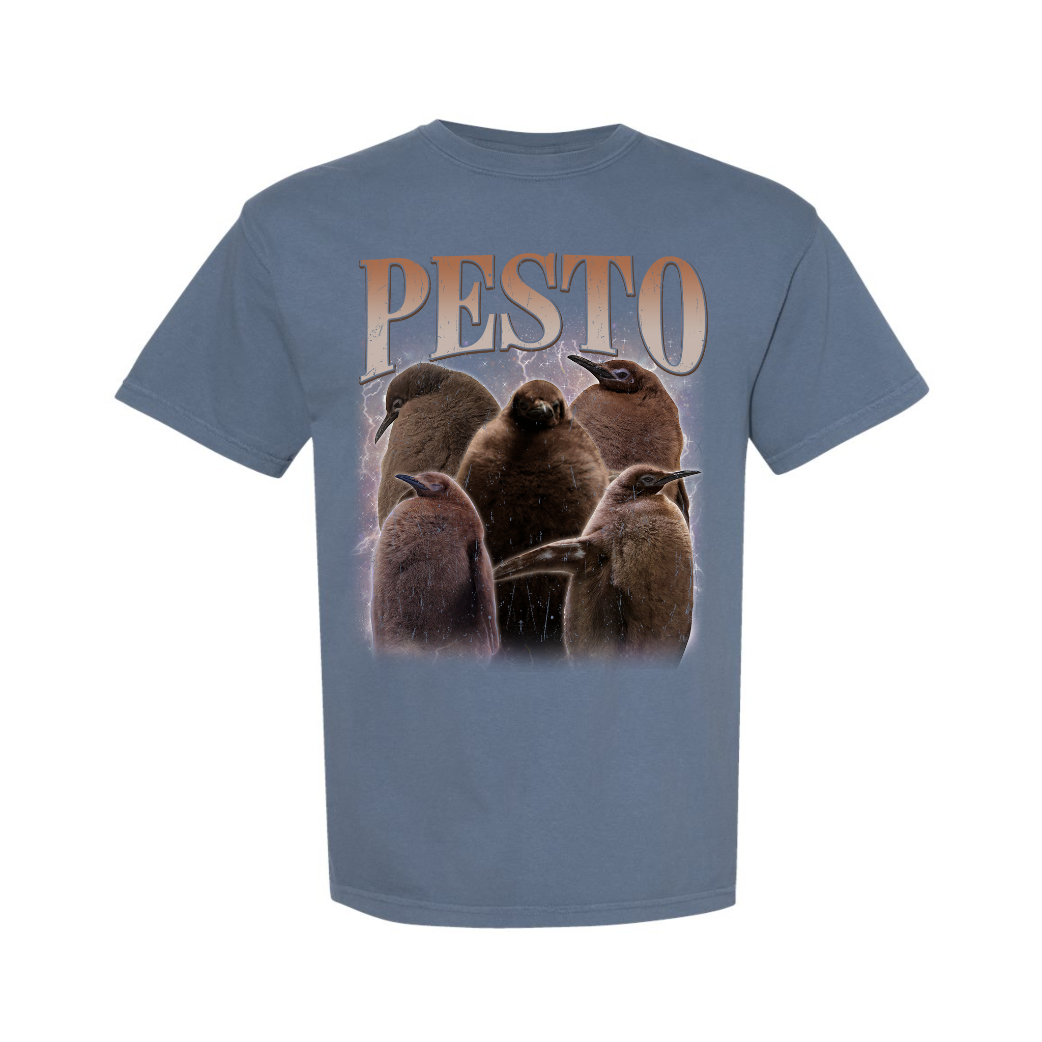 Pesto The Baby Penguin Bootleg Retro Comfort Color T-shirt