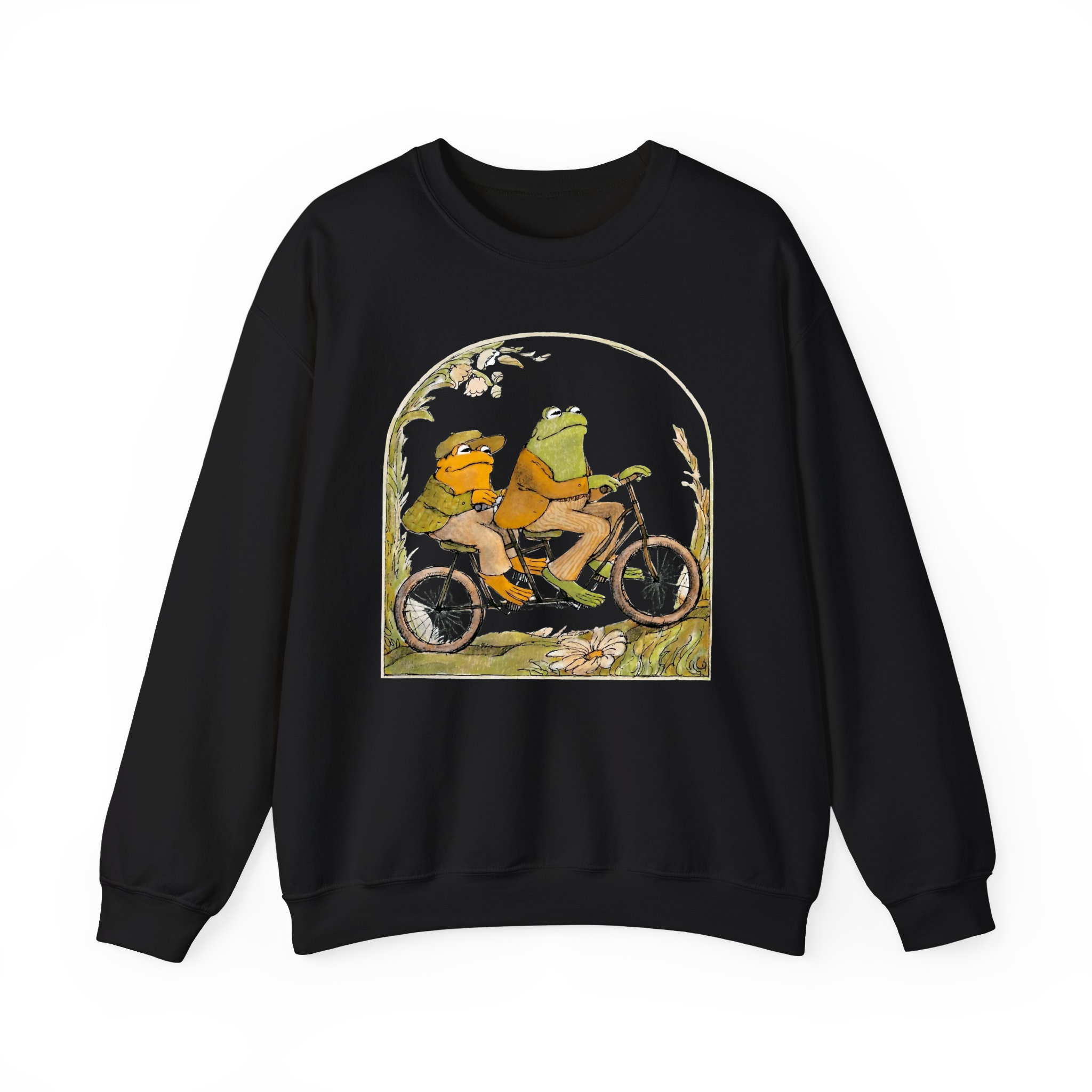 Frog And Toad Classic Book Sweatshirt, Cottagecore Aesthetic Shirt For Book Lover