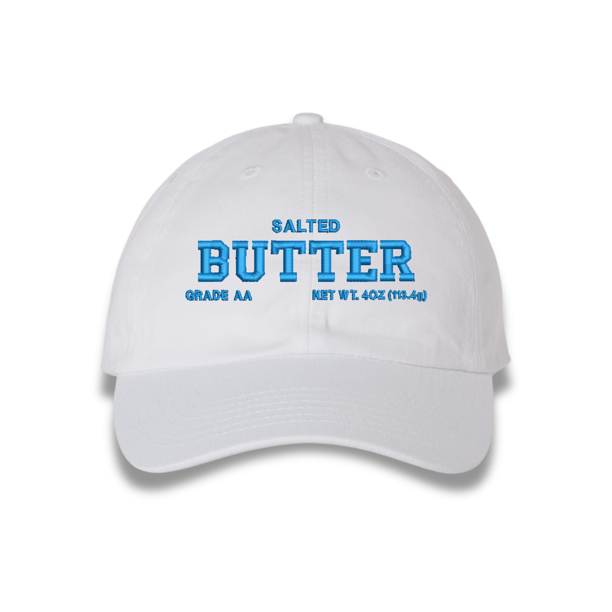 Salted BUTTER Embroidered Hat, Funny Gift for Bakers