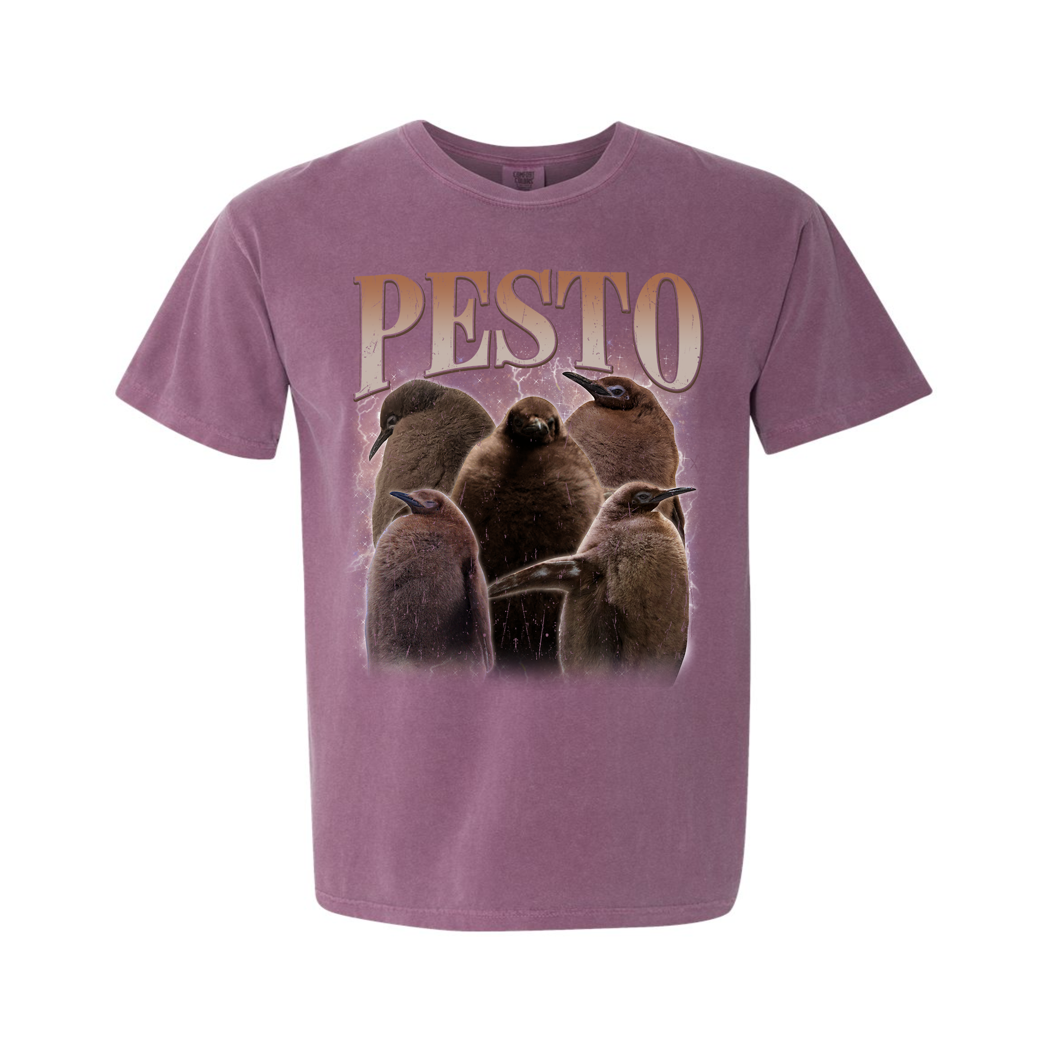 Pesto The Baby Penguin Bootleg Retro Comfort Color T-shirt