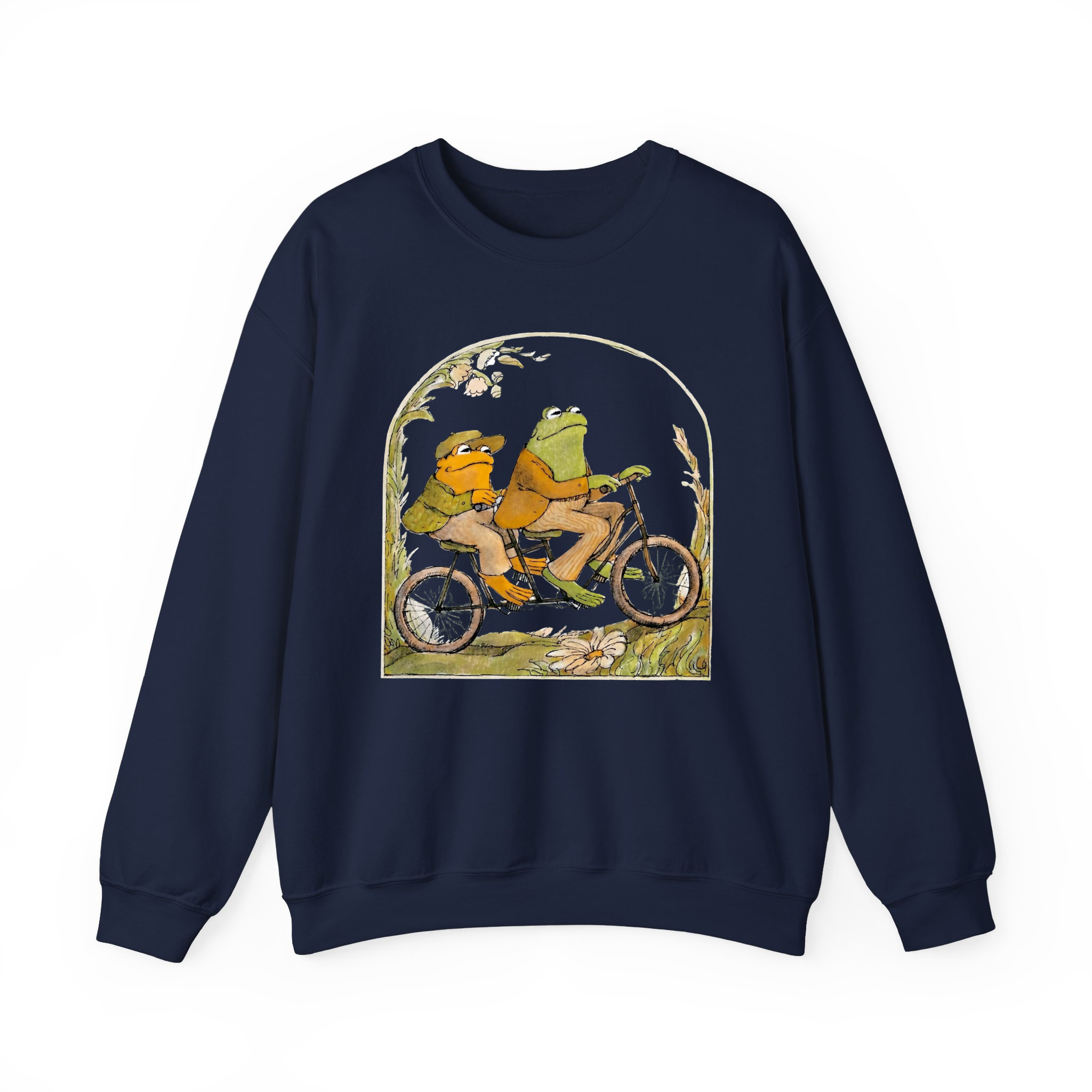 Frog And Toad Classic Book Sweatshirt, Cottagecore Aesthetic Shirt For Book Lover