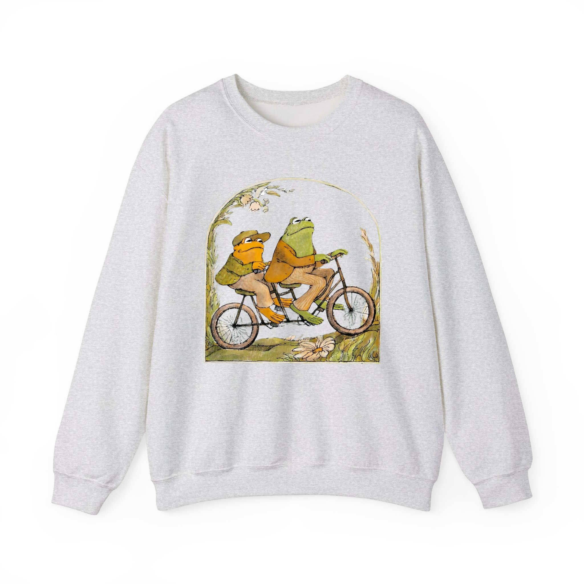 Frog And Toad Classic Book Sweatshirt, Cottagecore Aesthetic Shirt For Book Lover