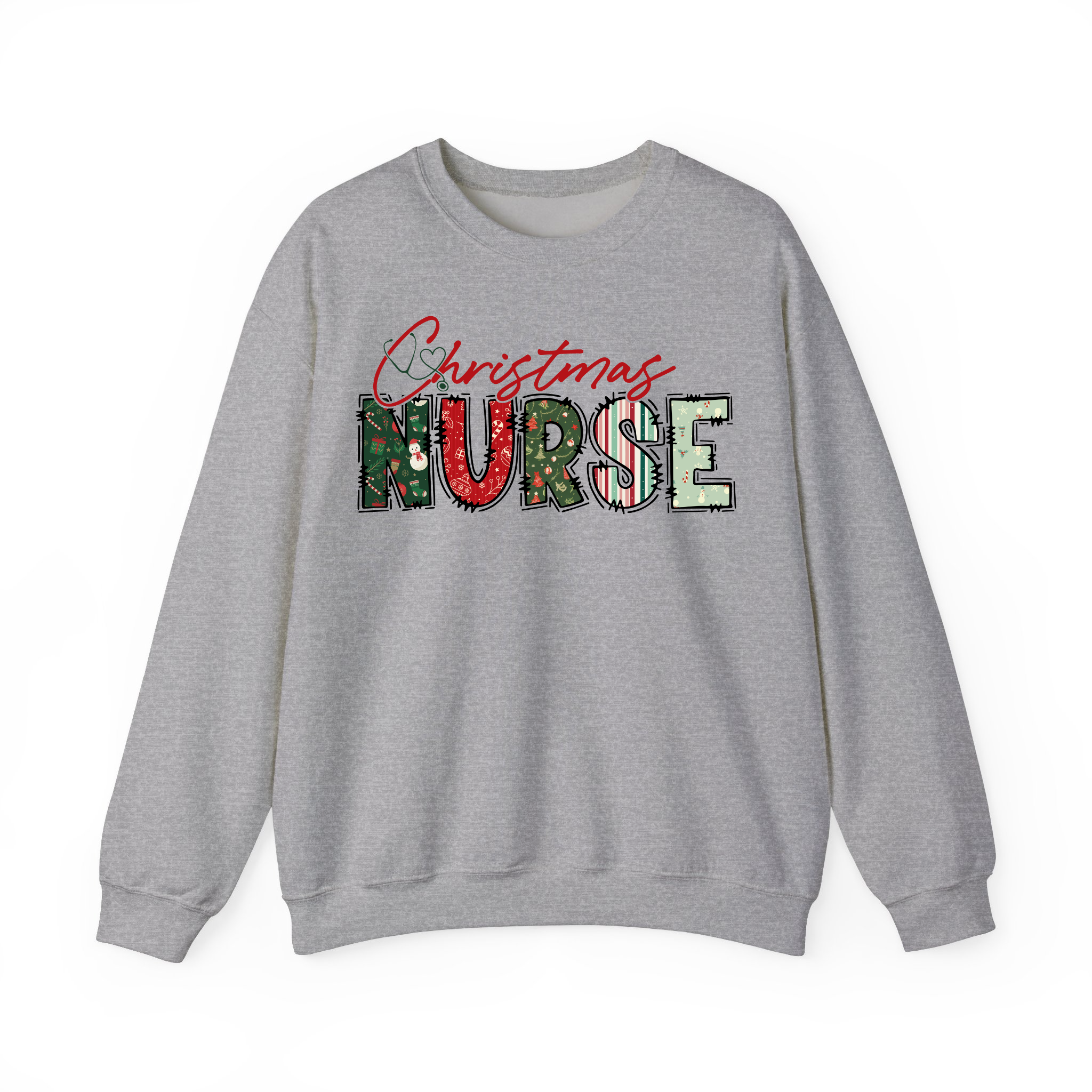 Christmas Nurse Medical Holiday Sweatshirt