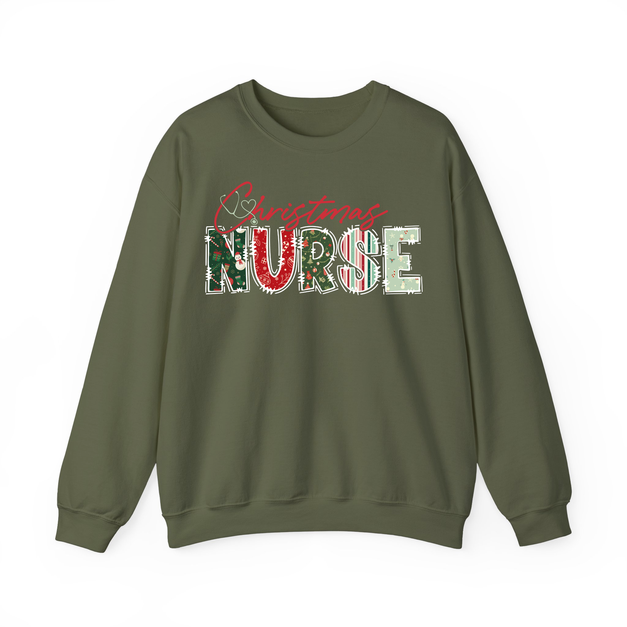 Christmas Nurse Medical Holiday Sweatshirt