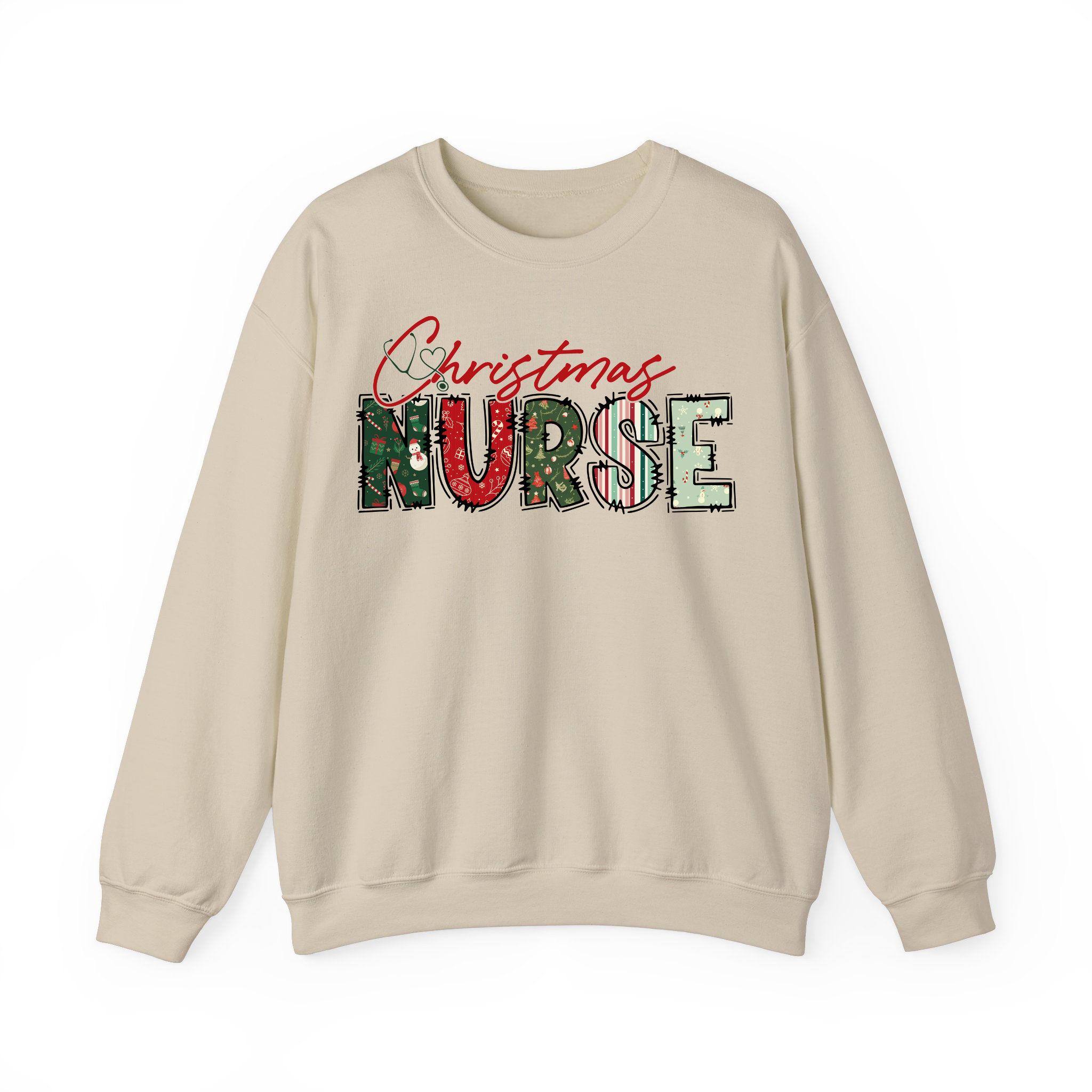 Christmas Nurse Medical Holiday Sweatshirt