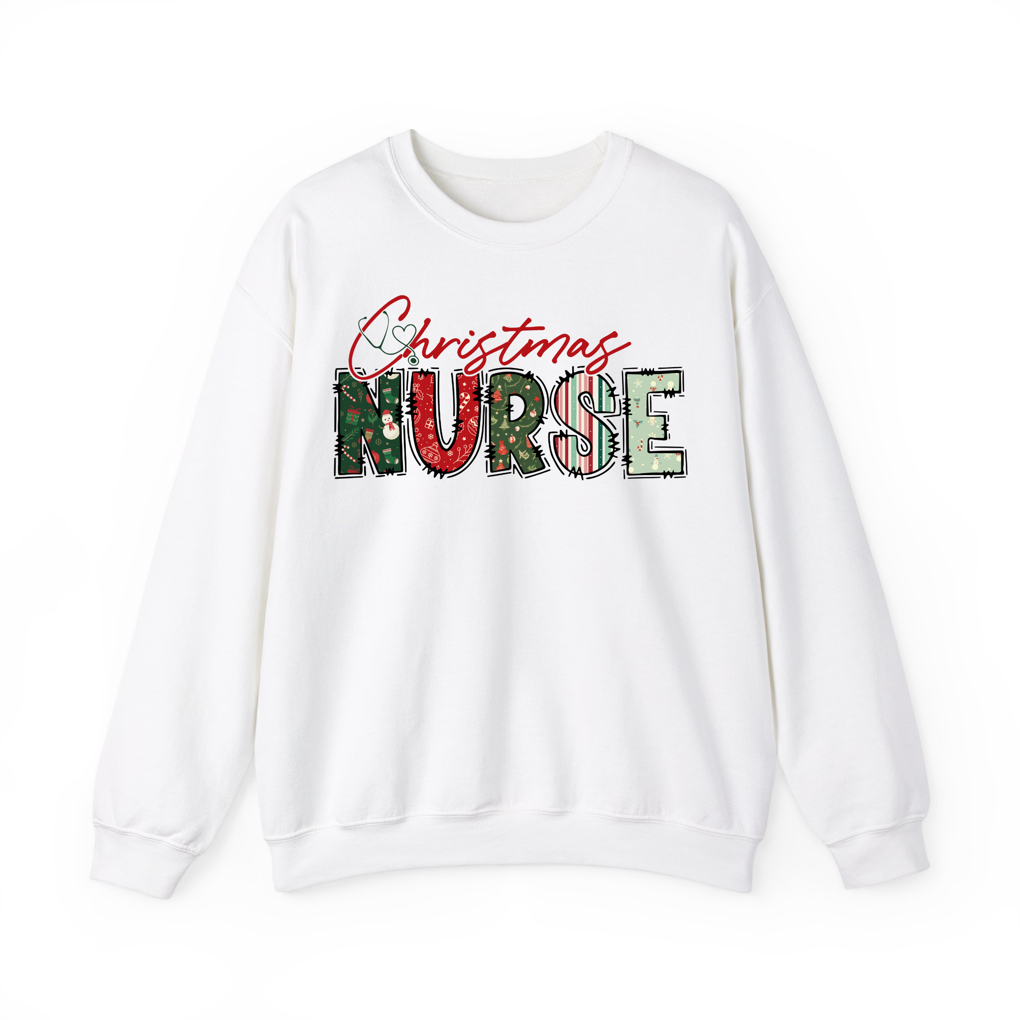 Christmas Nurse Medical Holiday Sweatshirt