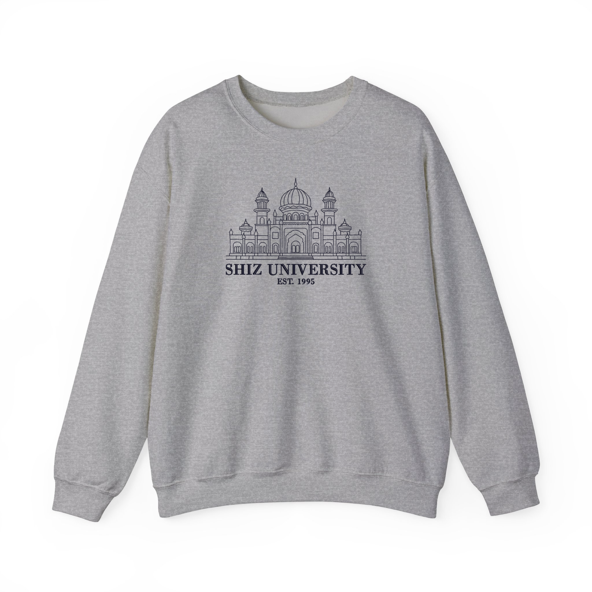 SHIZ Est. University Personalized Year Embroidered Sweatshirt