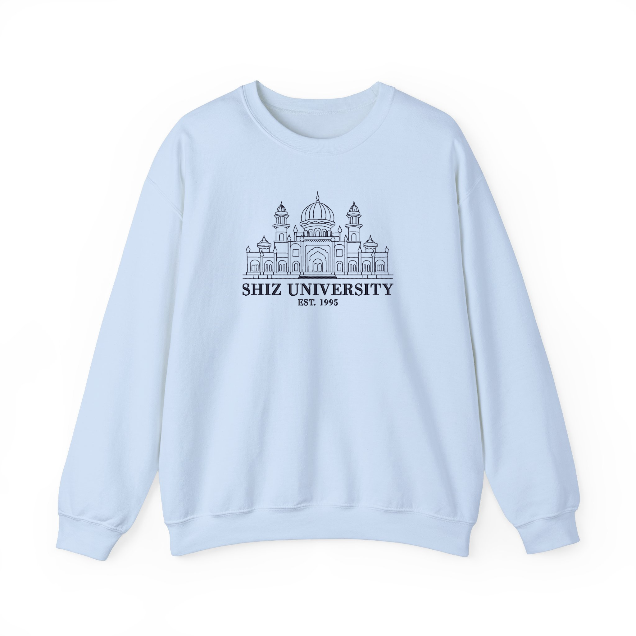 SHIZ Est. University Personalized Year Embroidered Sweatshirt