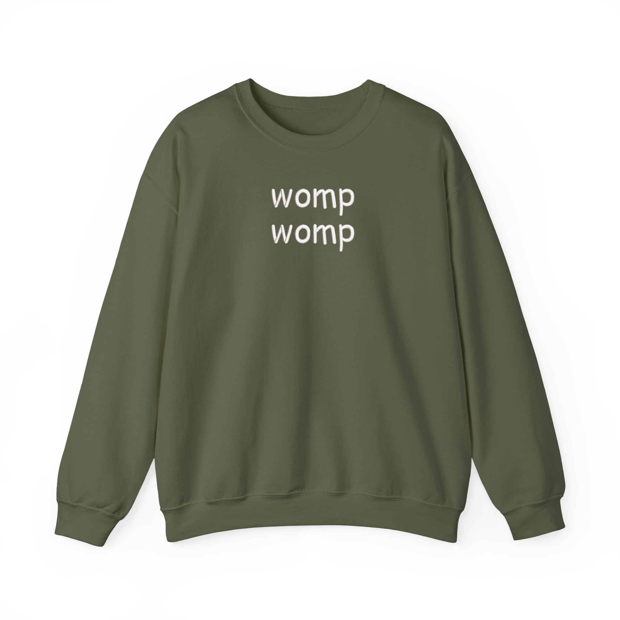 Womp Womp Basic Funny Embroidered Sweatshirt