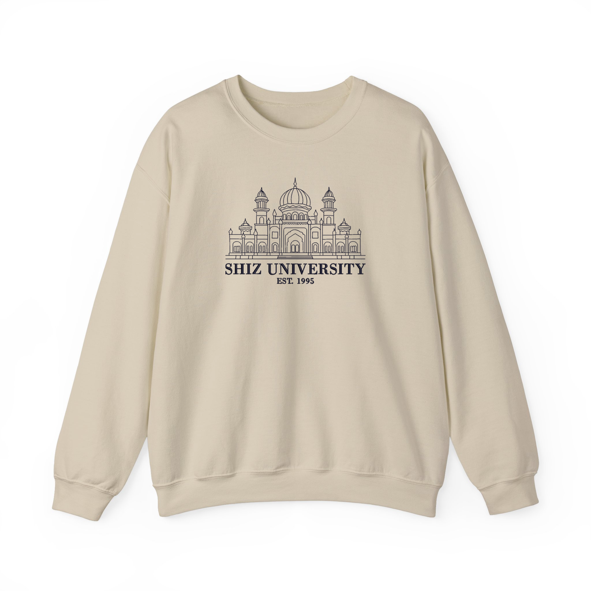 SHIZ Est. University Personalized Year Embroidered Sweatshirt