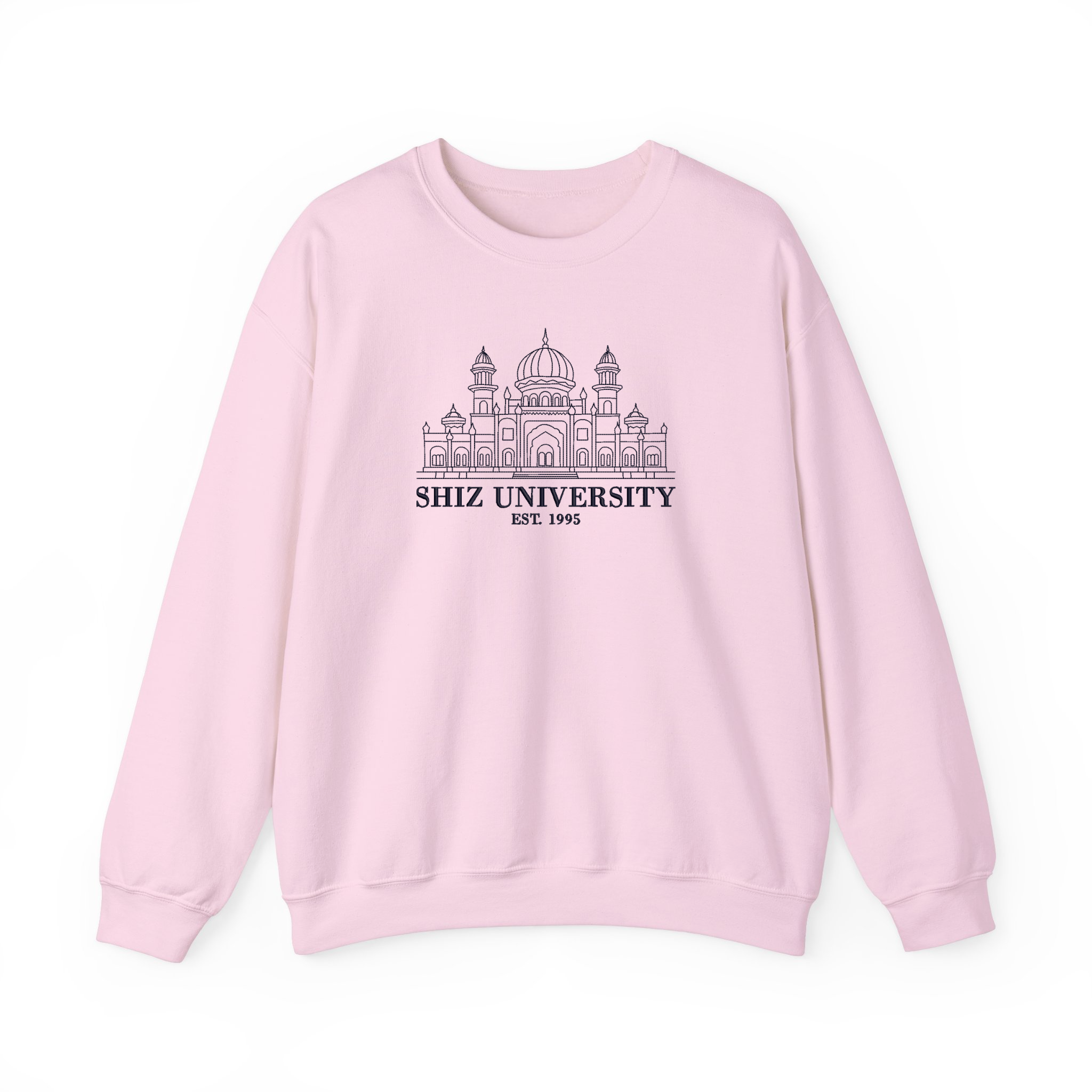 SHIZ Est. University Personalized Year Embroidered Sweatshirt