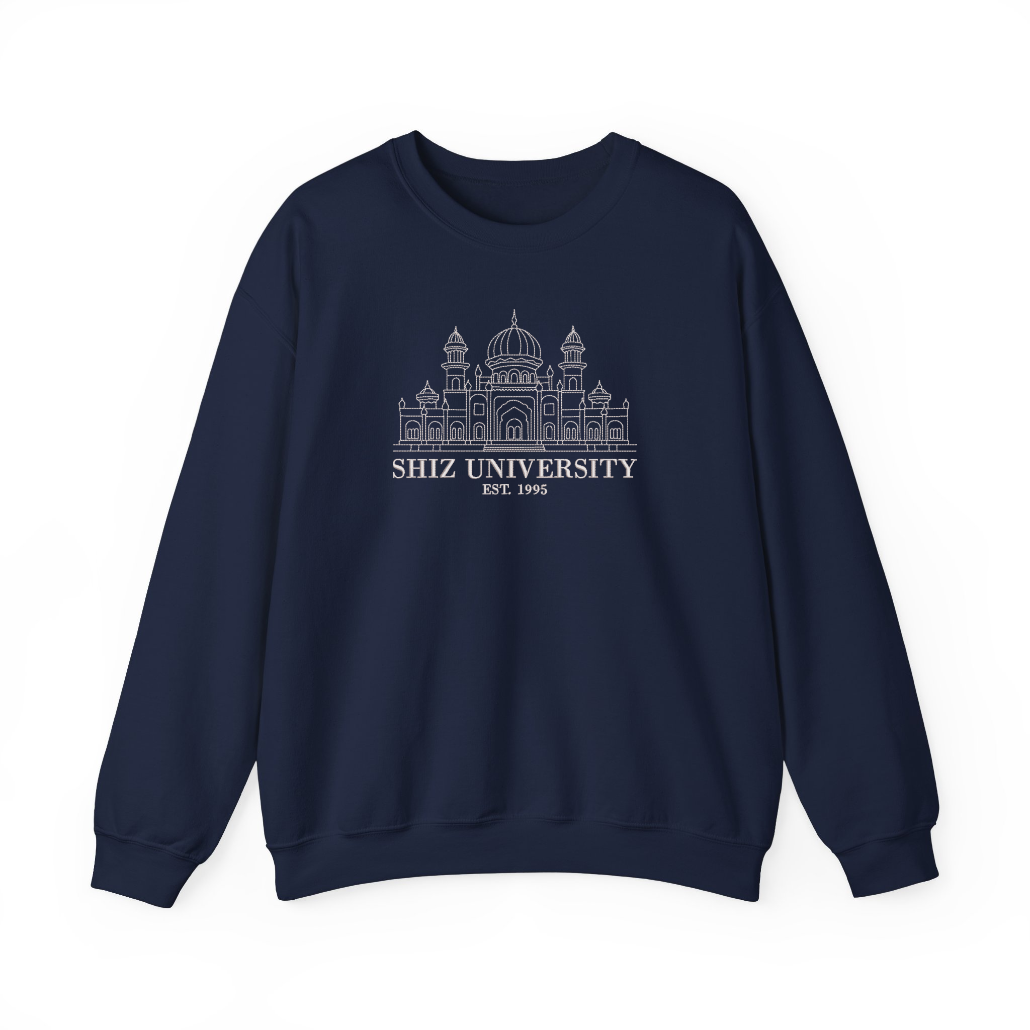 SHIZ Est. University Personalized Year Embroidered Sweatshirt