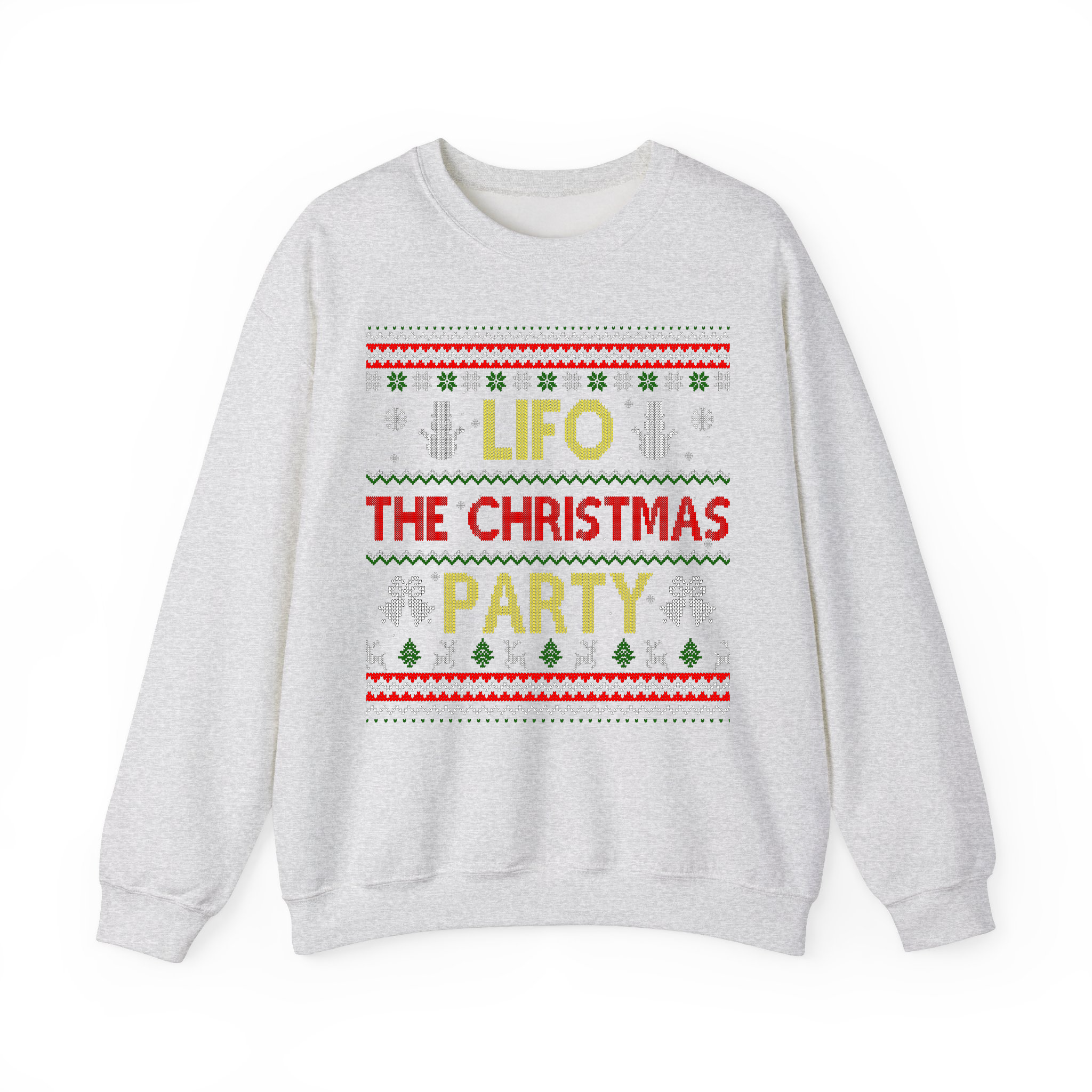 Lifo The Christmas Party Ugly Pattern Sweatshirt For Accountant