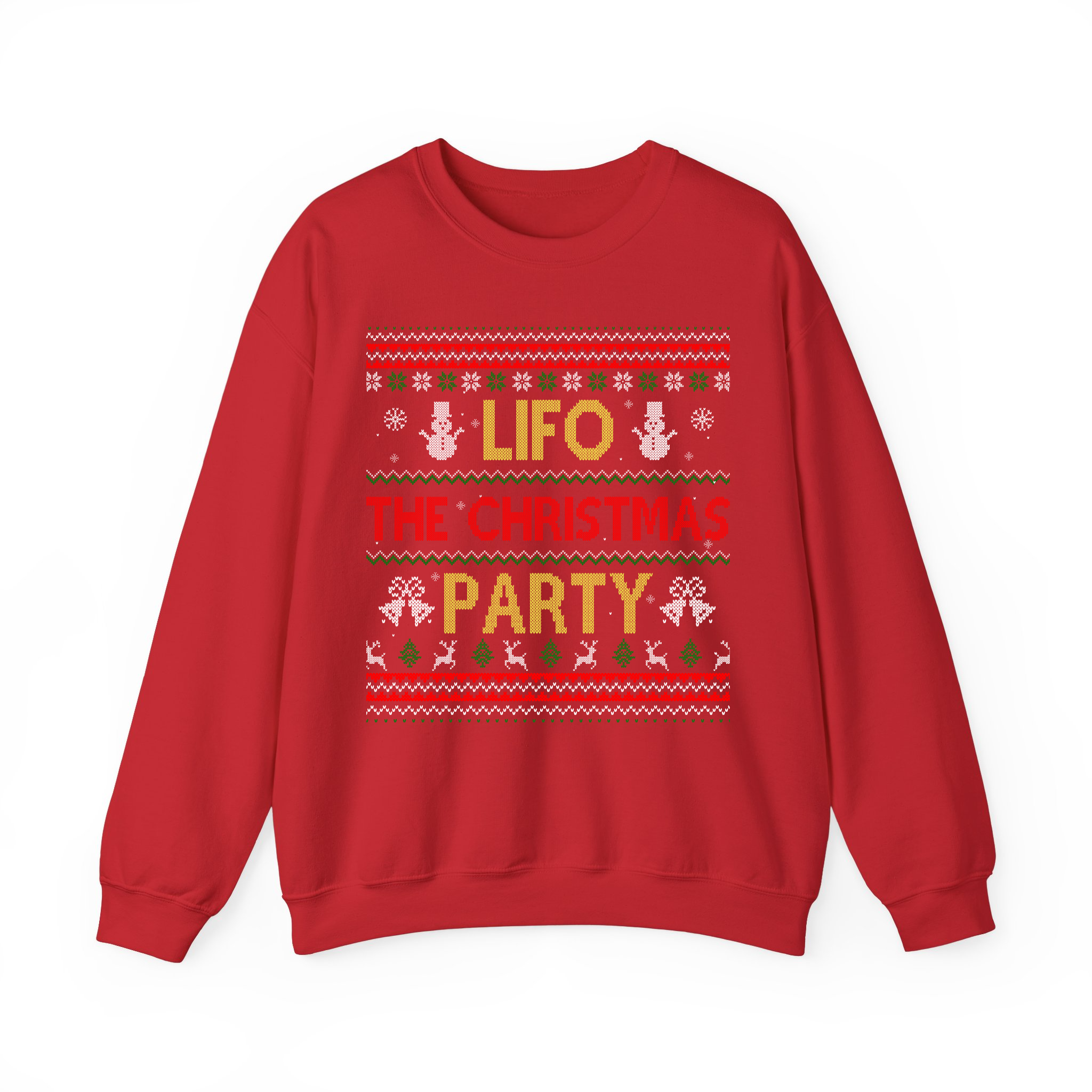 Lifo The Christmas Party Ugly Pattern Sweatshirt For Accountant