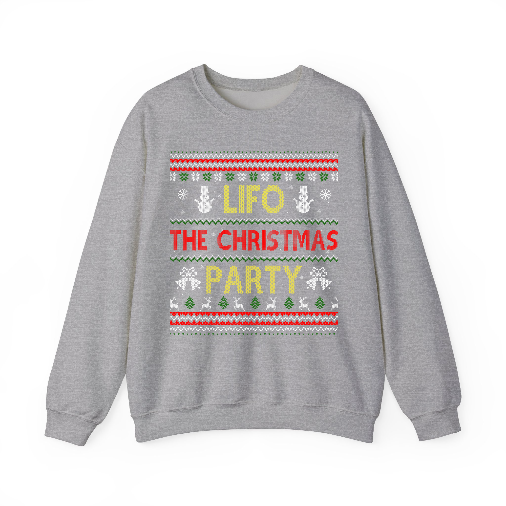 Lifo The Christmas Party Ugly Pattern Sweatshirt For Accountant