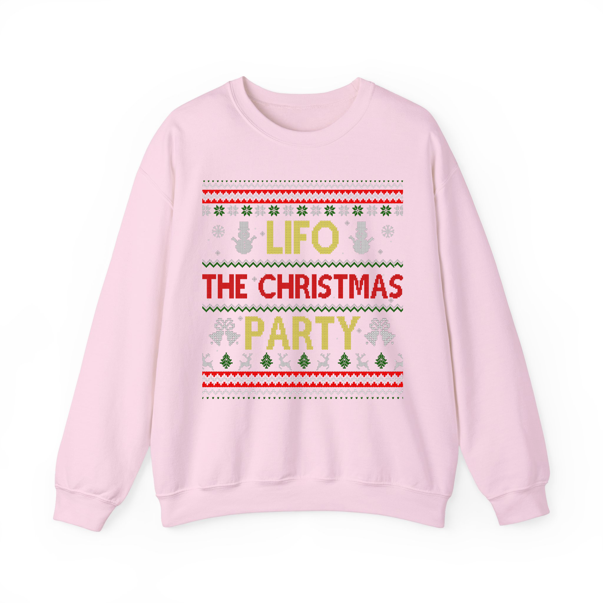 Lifo The Christmas Party Ugly Pattern Sweatshirt For Accountant