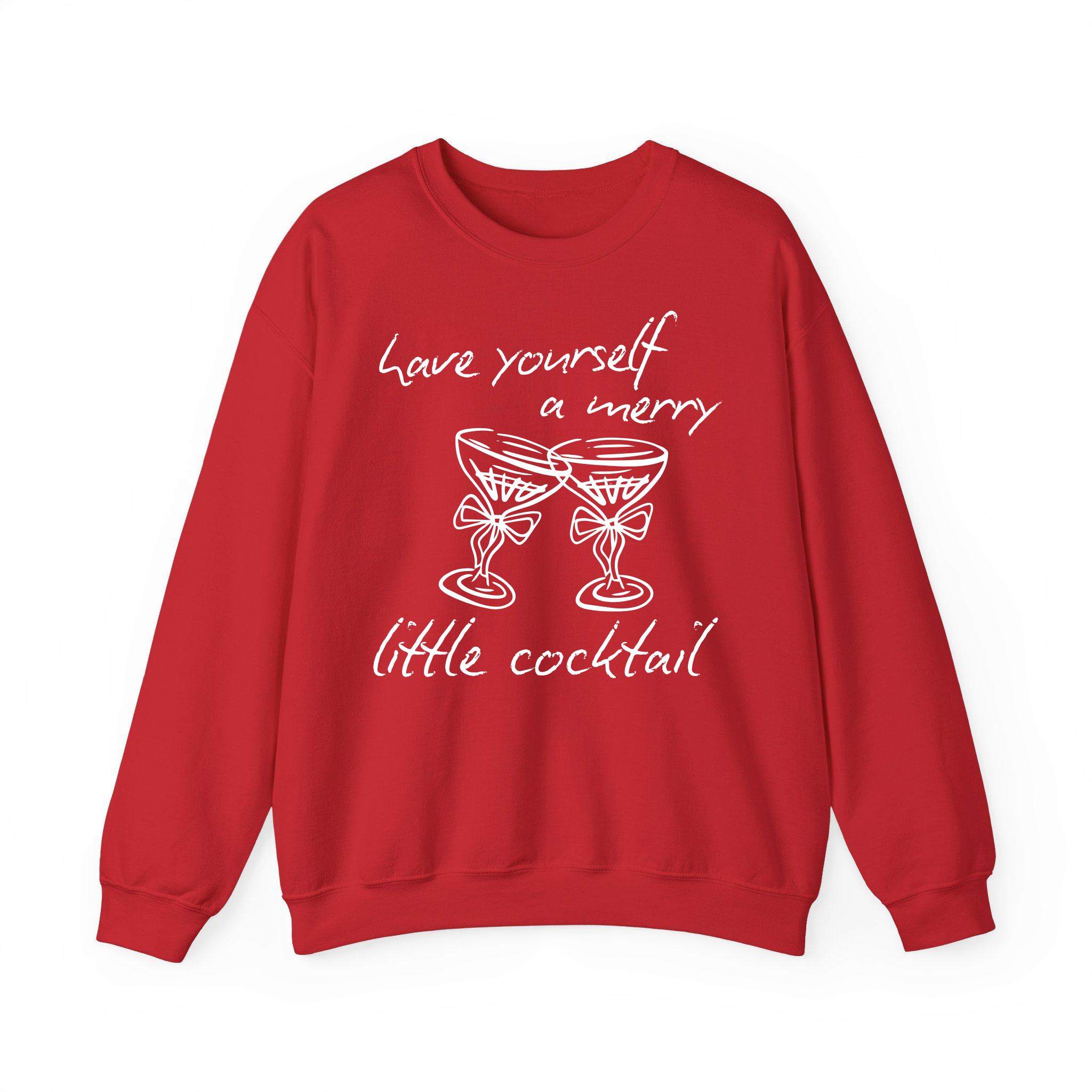 Have Yourself A Merry Little Cocktail Chritsmas Sweatshirt