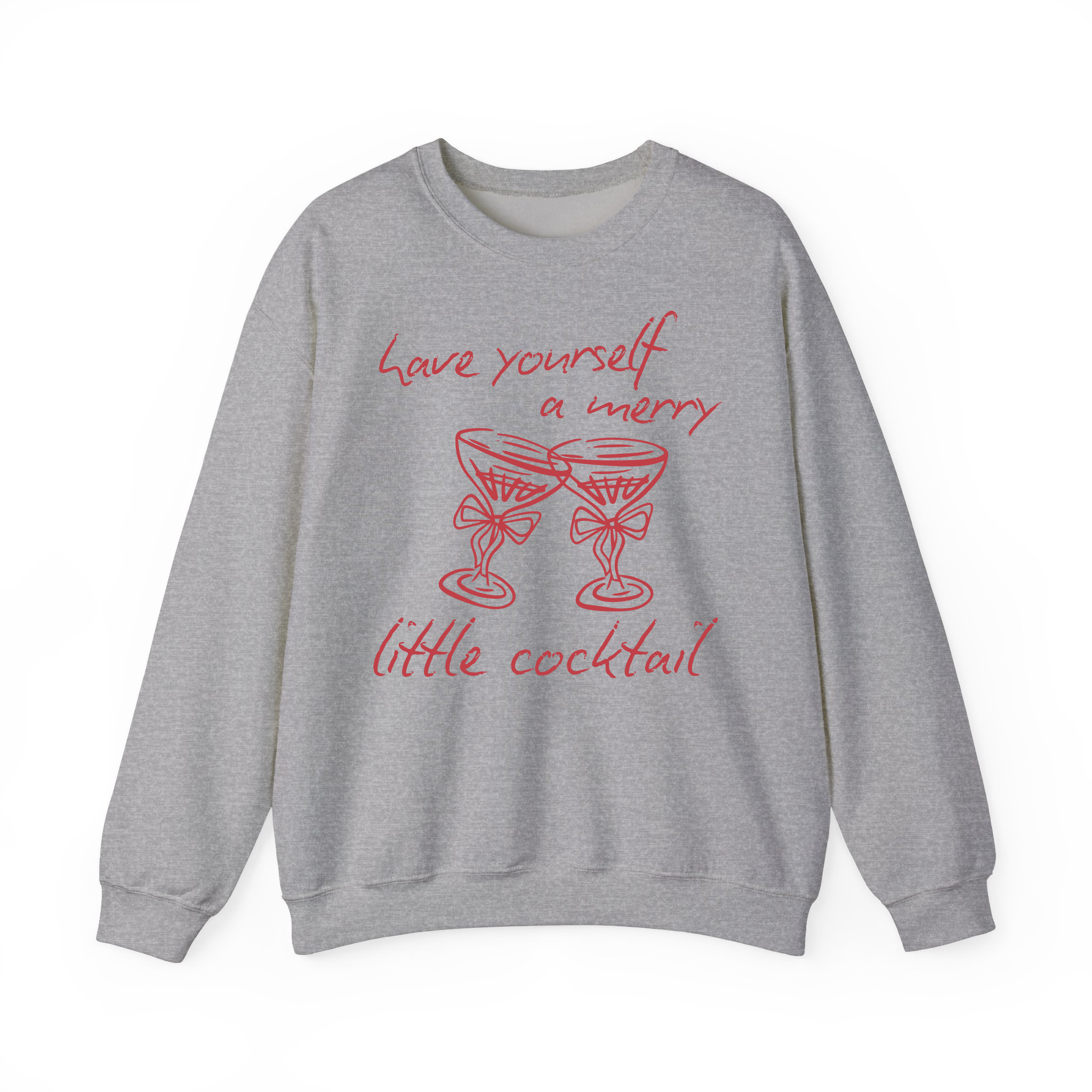 Have Yourself A Merry Little Cocktail Chritsmas Sweatshirt