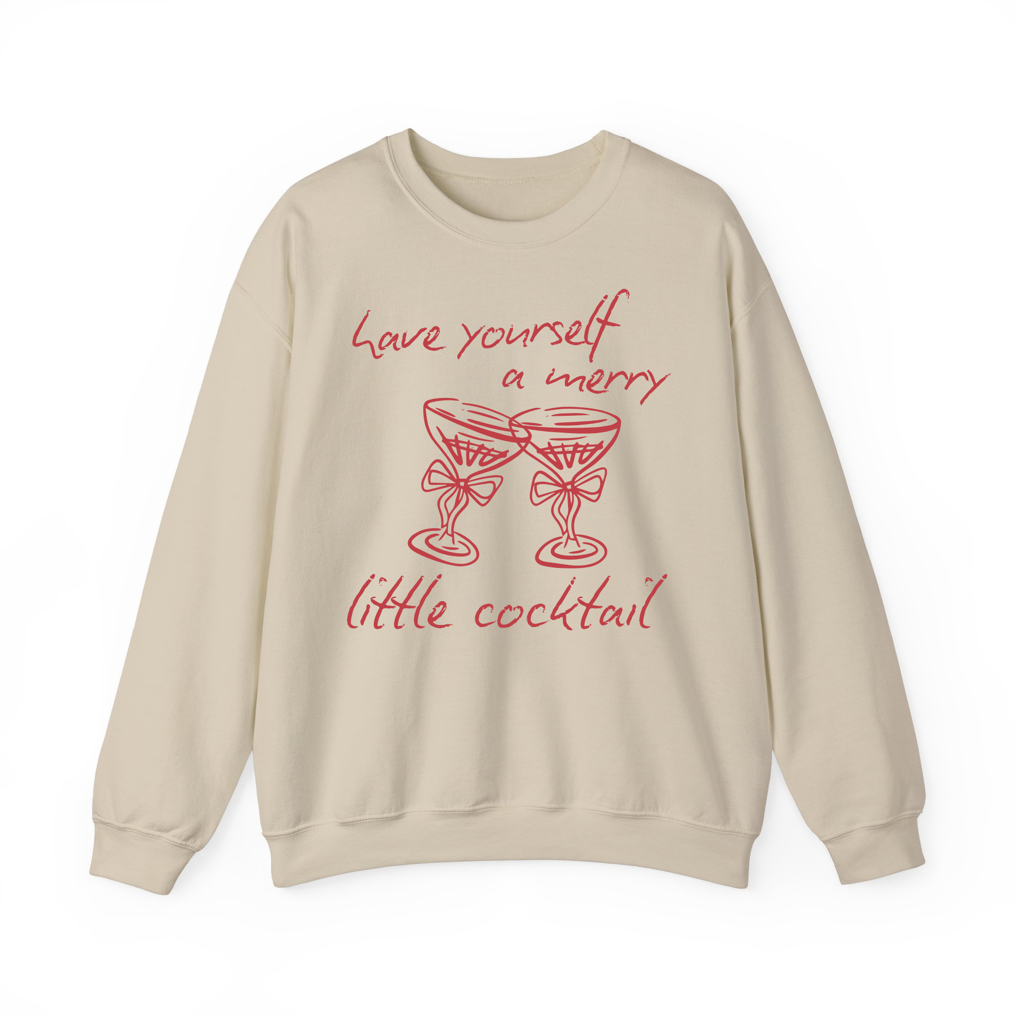 Have Yourself A Merry Little Cocktail Chritsmas Sweatshirt